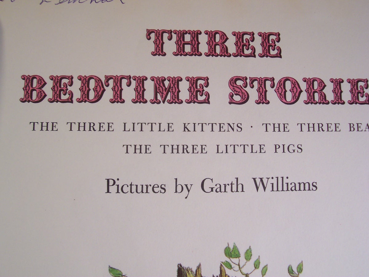 Big Golden Book of the Three Bedtime Stories