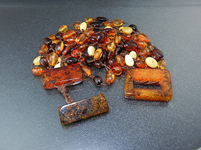 Baltic Amber Butterscotch Honey and Cognac Square Toggl