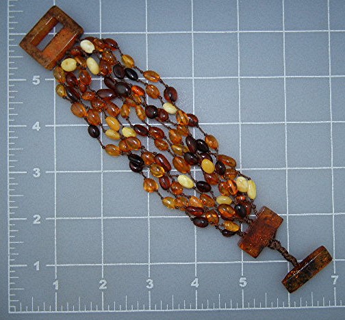 Baltic Amber Butterscotch Honey and Cognac Square Toggl