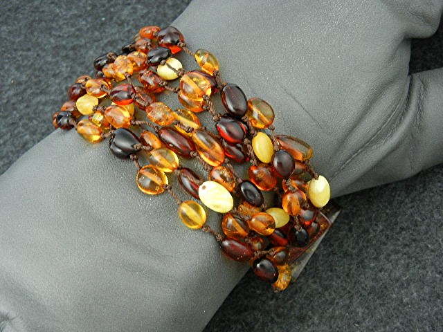 Baltic Amber Butterscotch Honey and Cognac Square Toggl