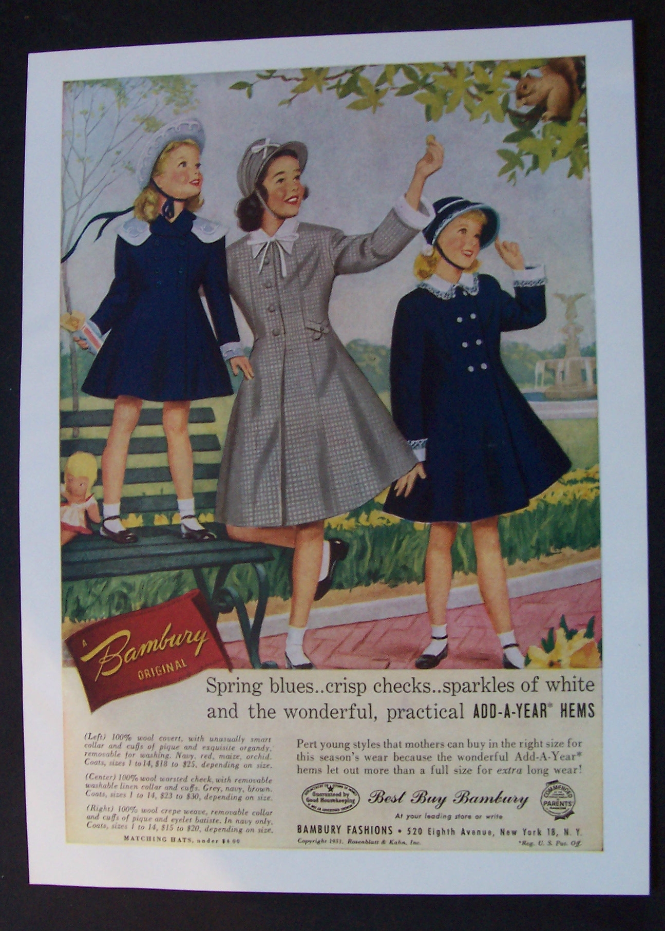 1951  Bambury  Fashions