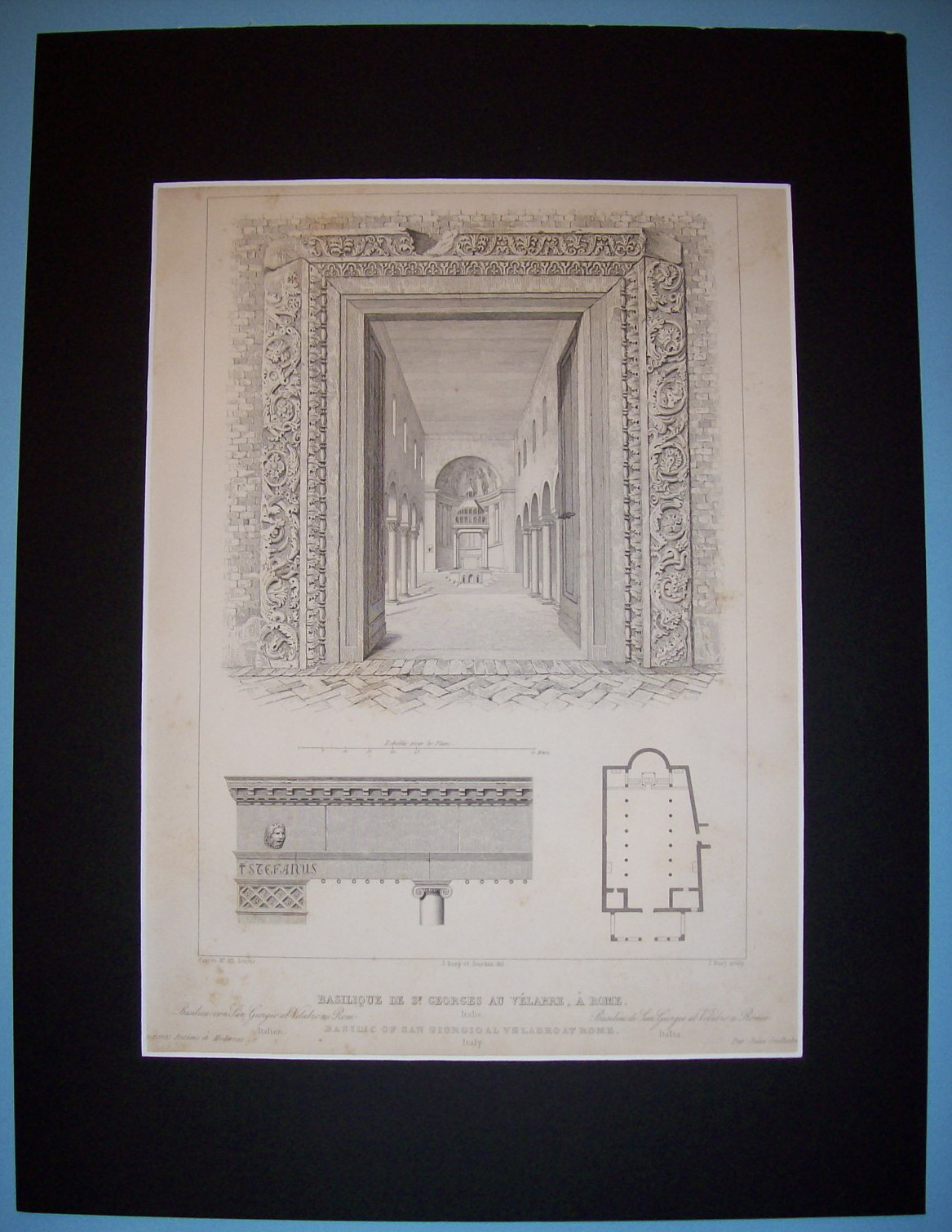 Basilique De St Georges Au Velabre, A. Rome