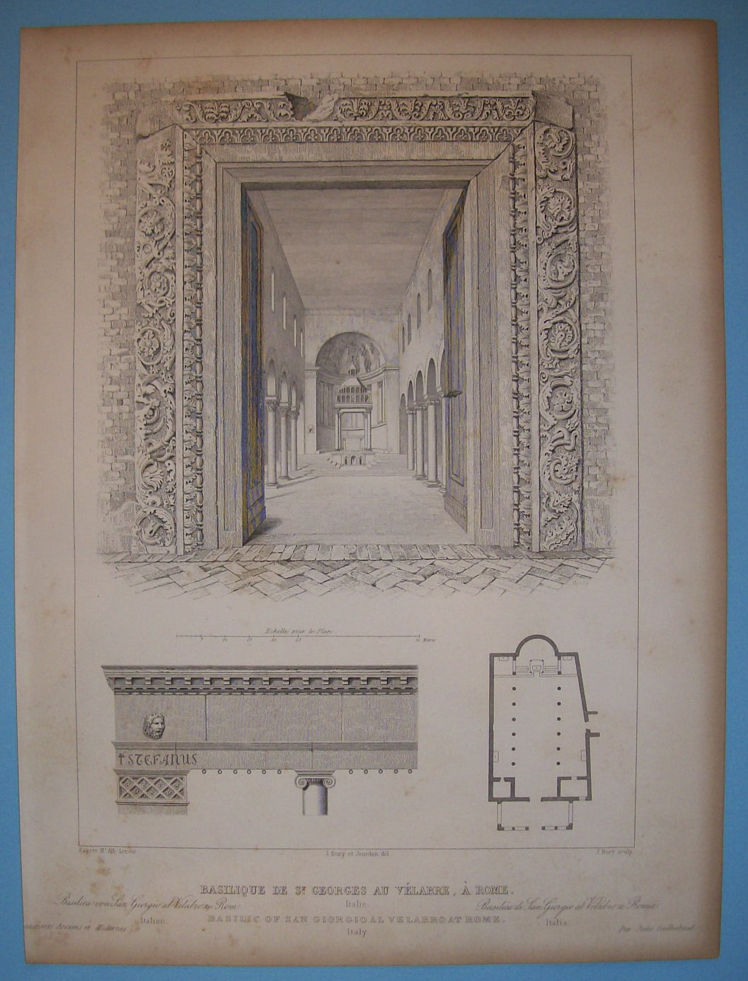 Basilique De St Georges Au Velabre, A. Rome