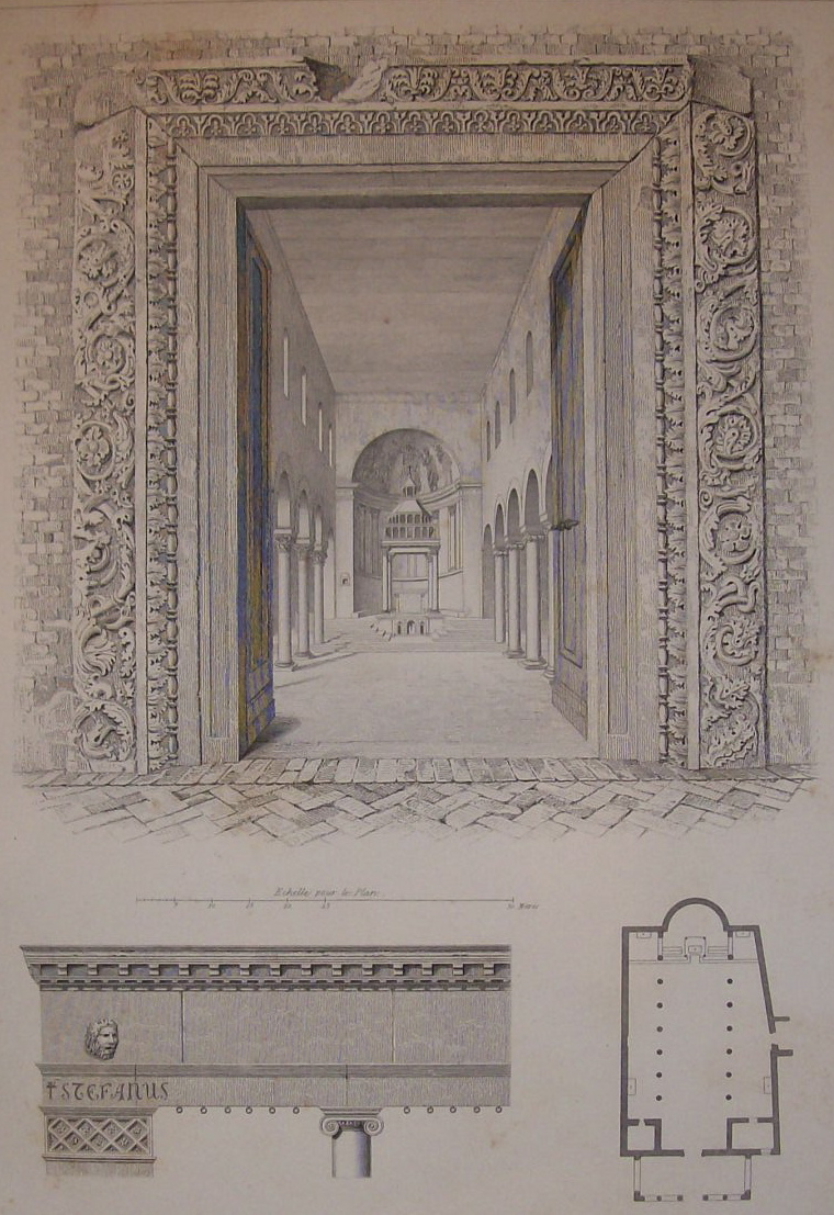 Basilique De St Georges Au Velabre, A. Rome