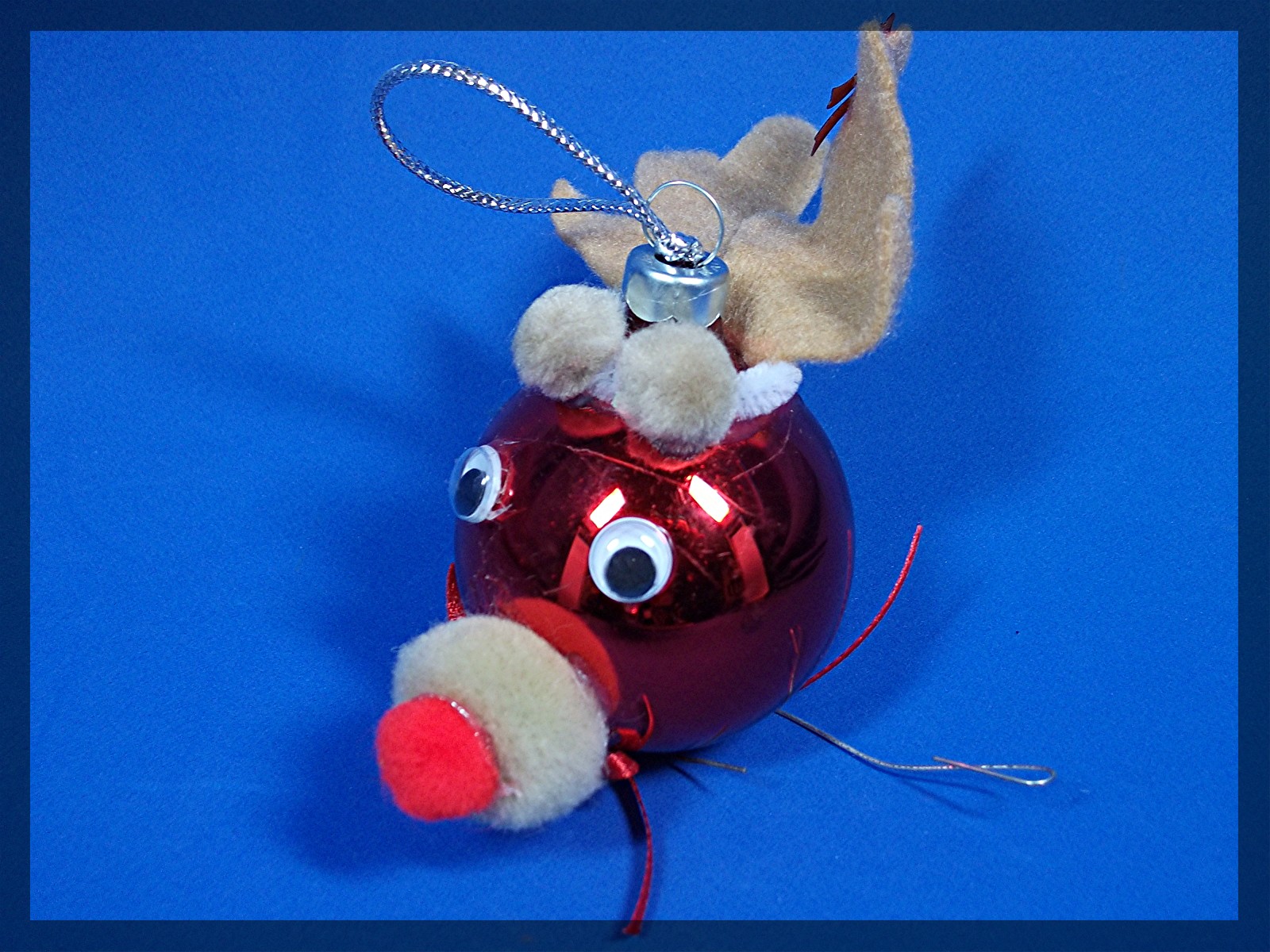 Christmas Tree Ornament Rudolf the Red Nosed raindeer