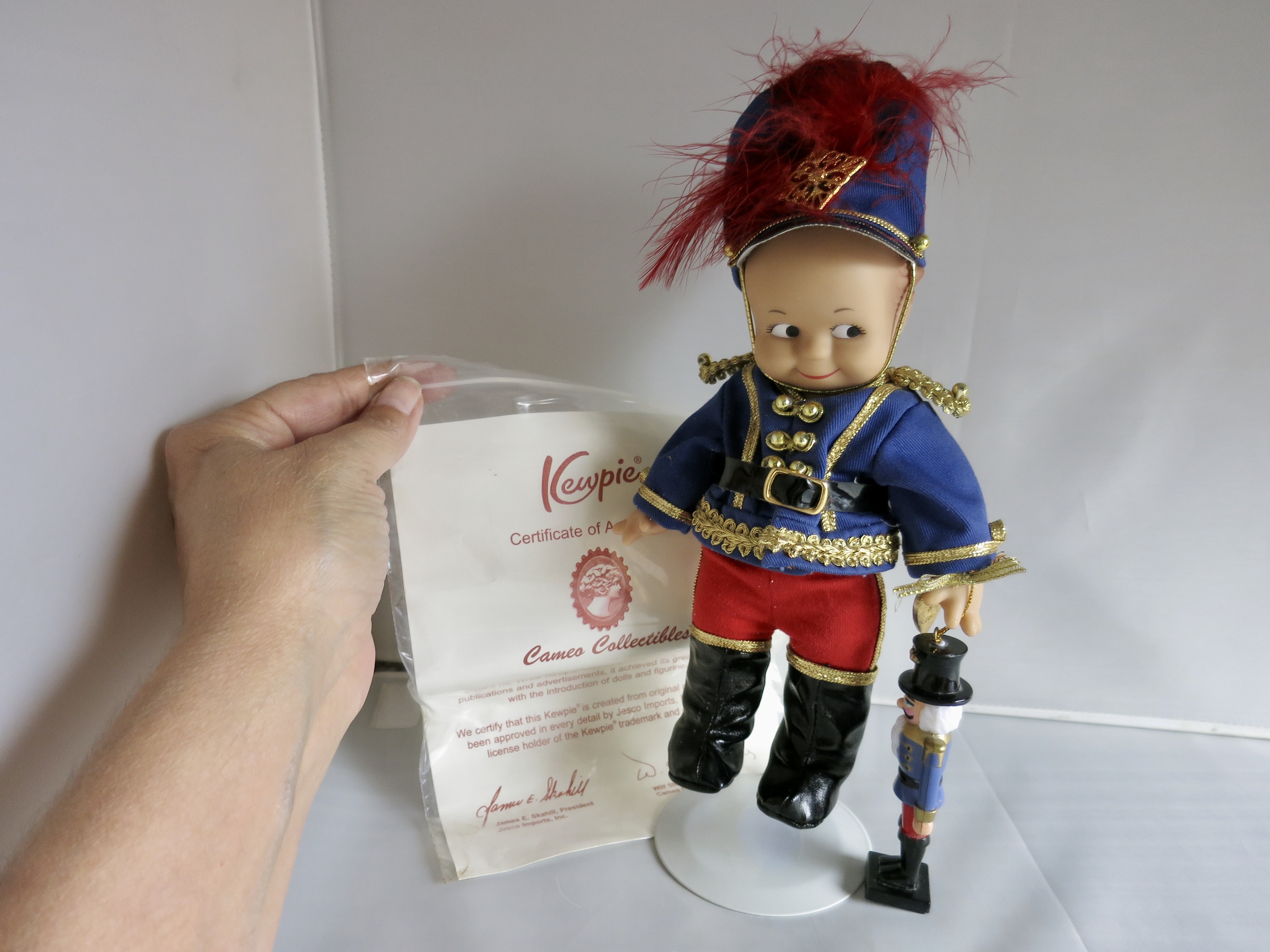 Effanbee Kewpie Nutcracker Soldier Doll 8 inch 2001