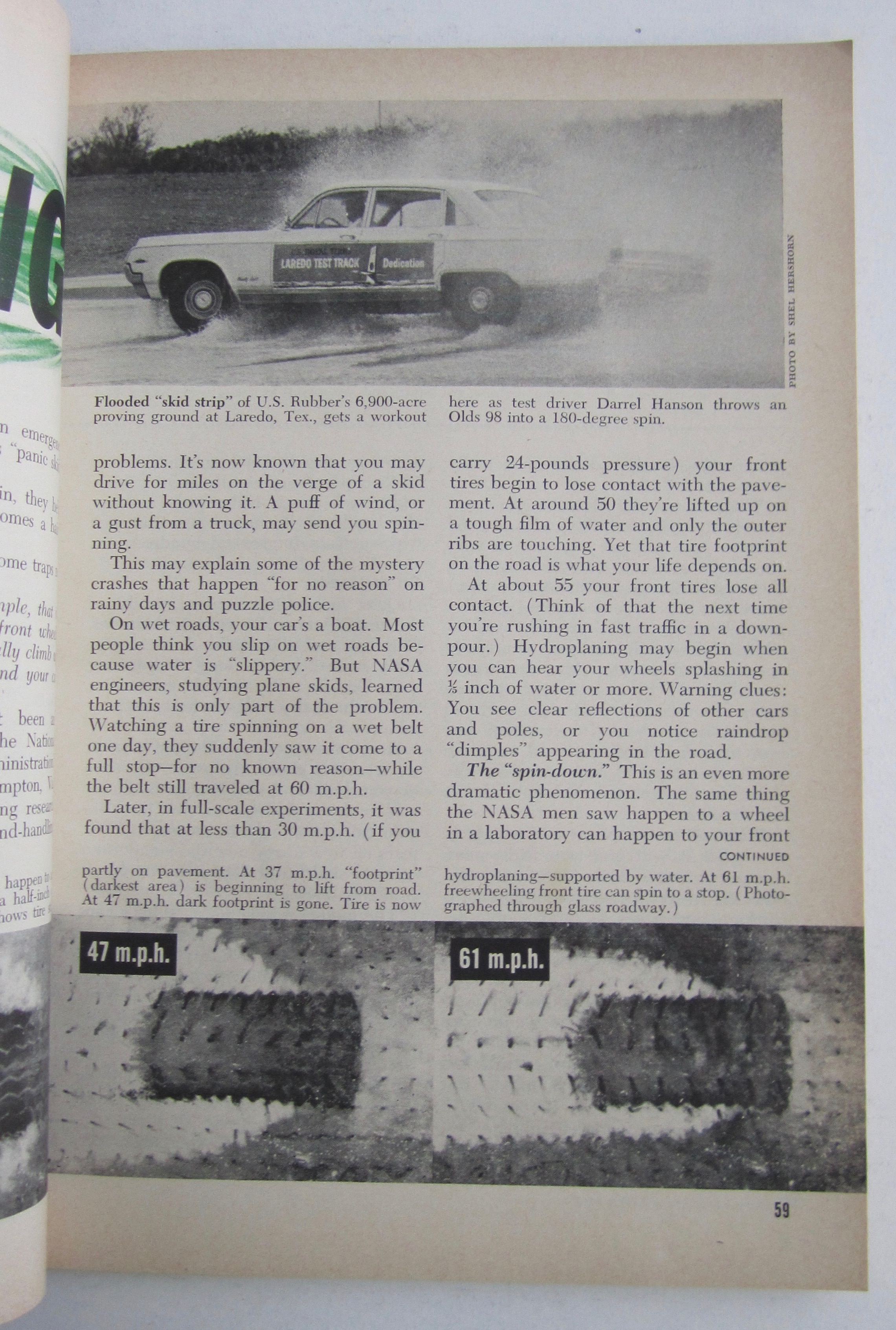 Popular Science March 1964 How To Control A Skid