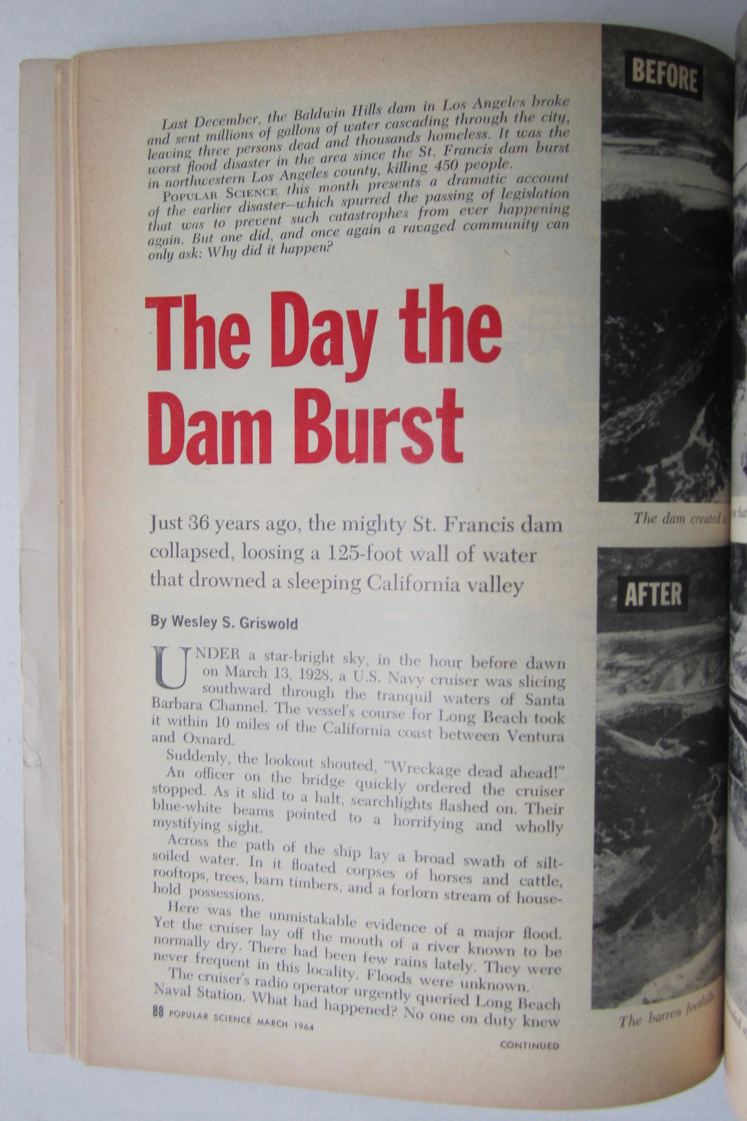 Popular Science March 1964 How To Control A Skid