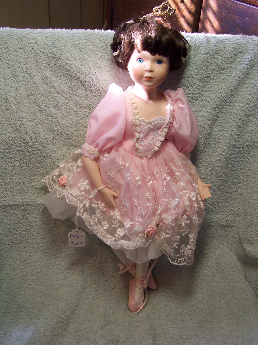 Dynasty Ballerina Porcelain Doll 16 inch