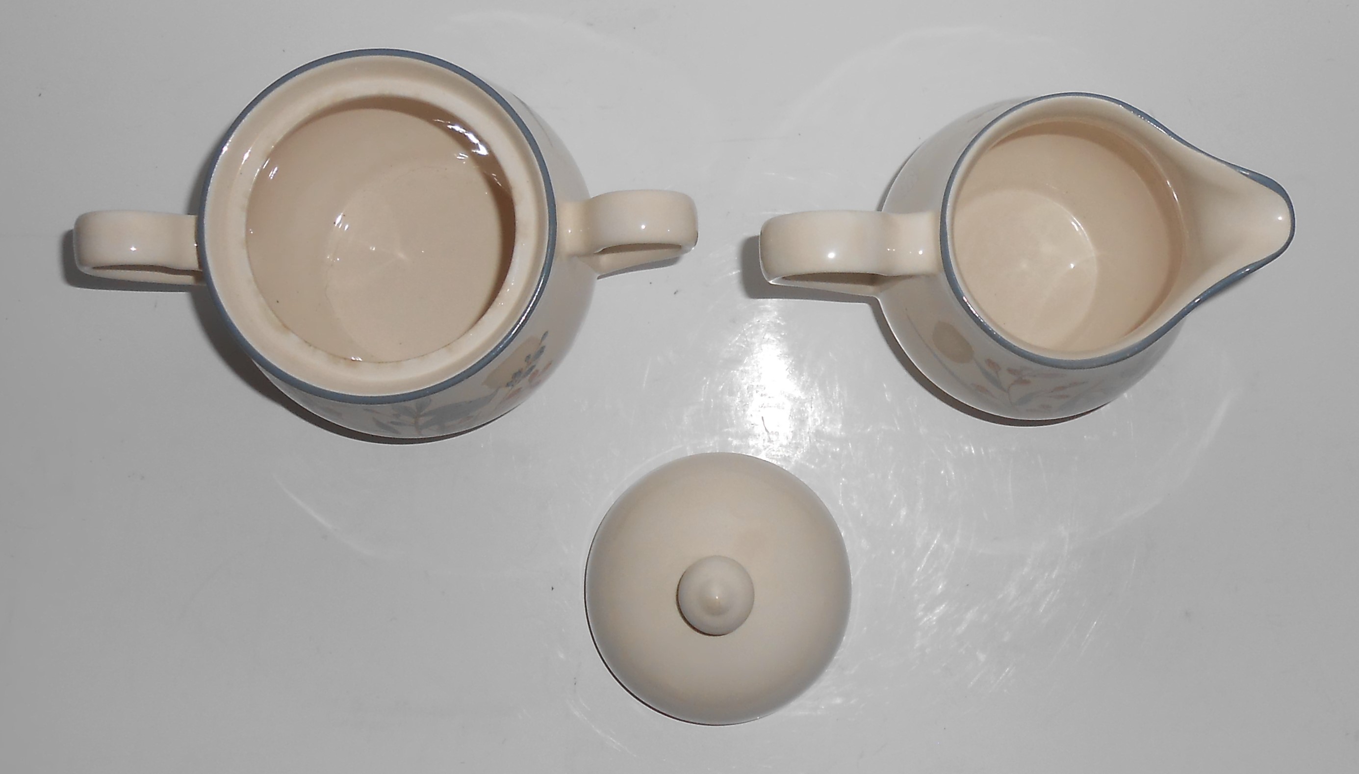 Noritake China Keltcraft Kilkee Creamer & Sugar Bowl Se
