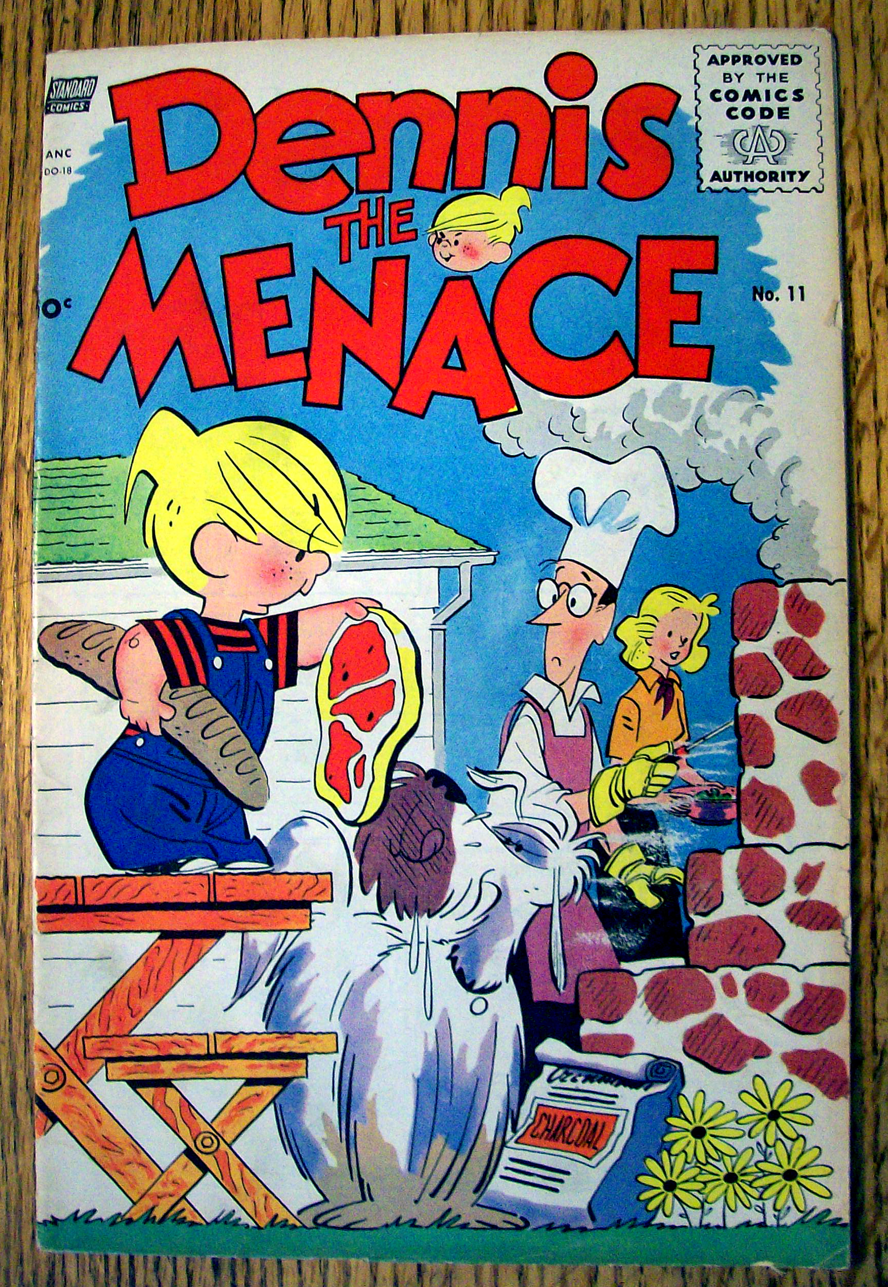 Dennis The Menace Comic #11-July 1955-No Picnic