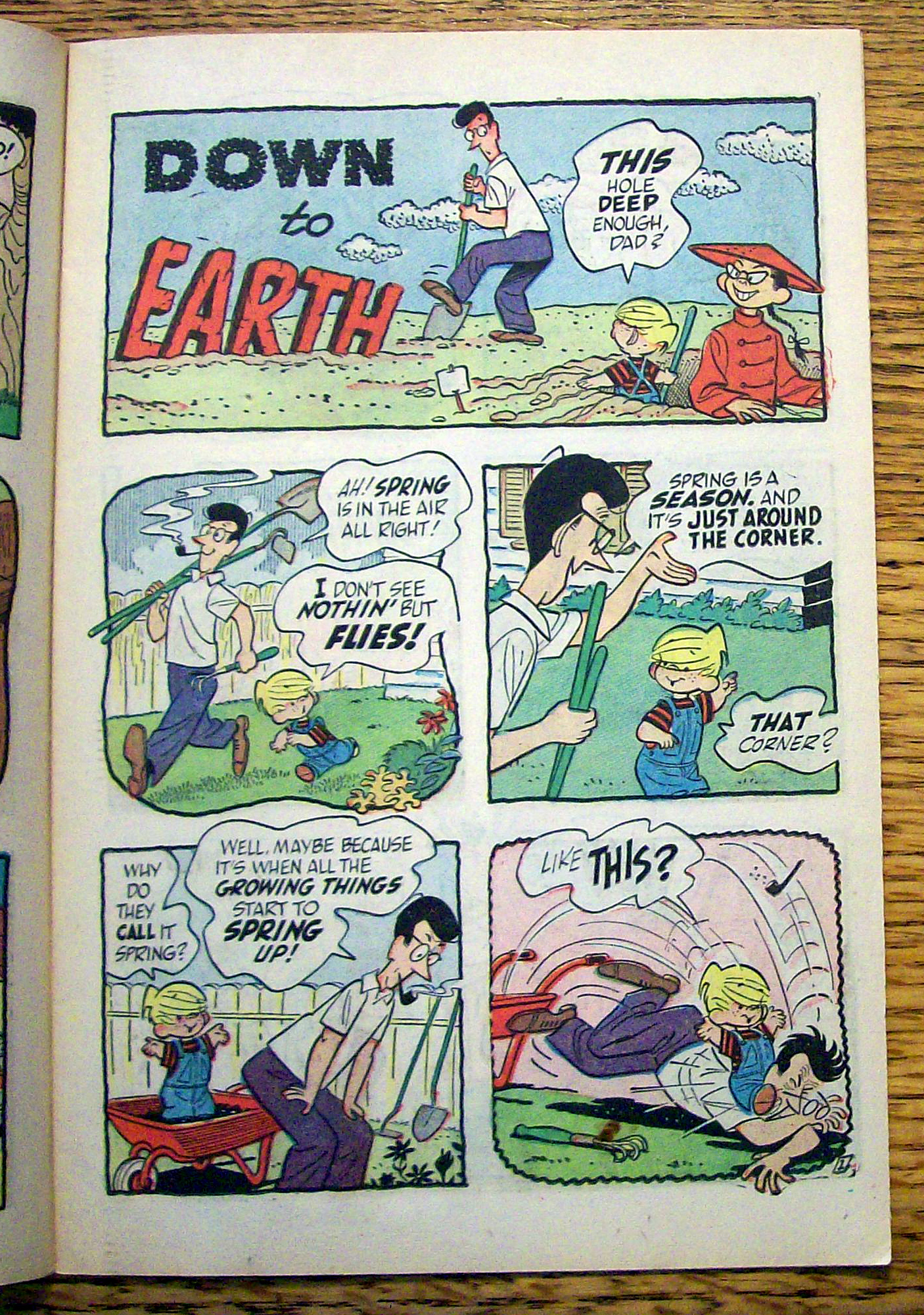 Dennis The Menace Comic #11-July 1955-No Picnic