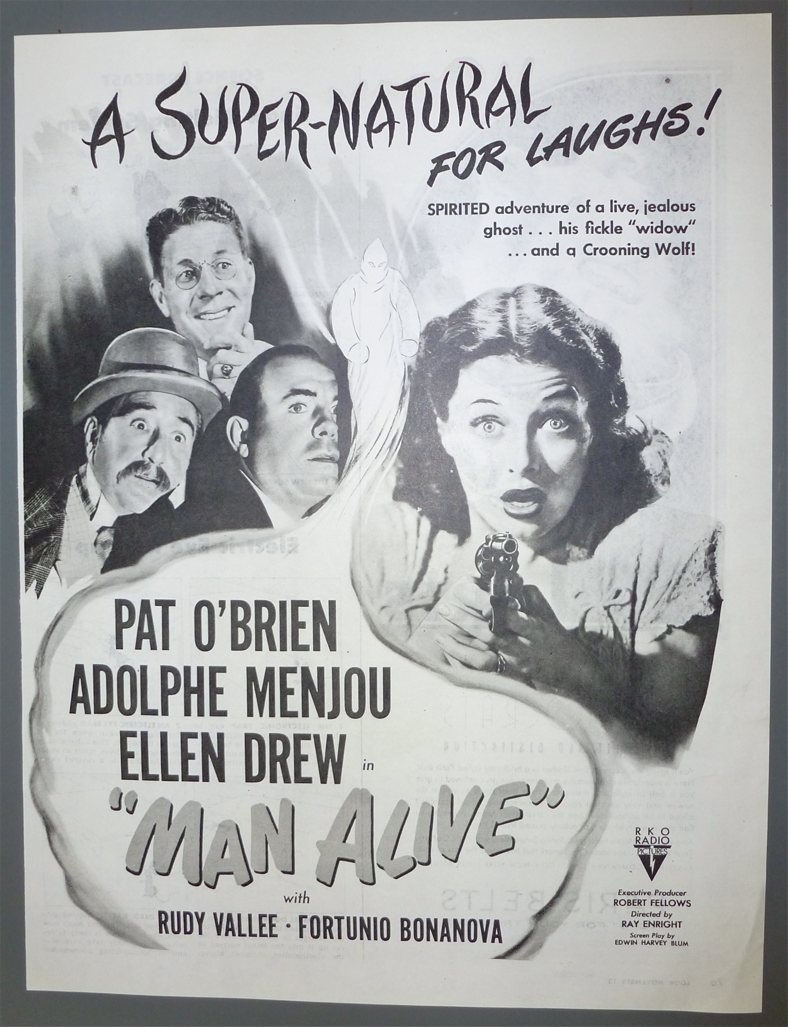 1945 Man Alive with Pat O'Brien & Ellen Drew