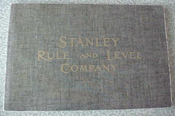 Stanley Rule and Level Co #102 Catalog Reprint