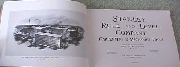 Stanley Rule and Level Co #102 Catalog Reprint