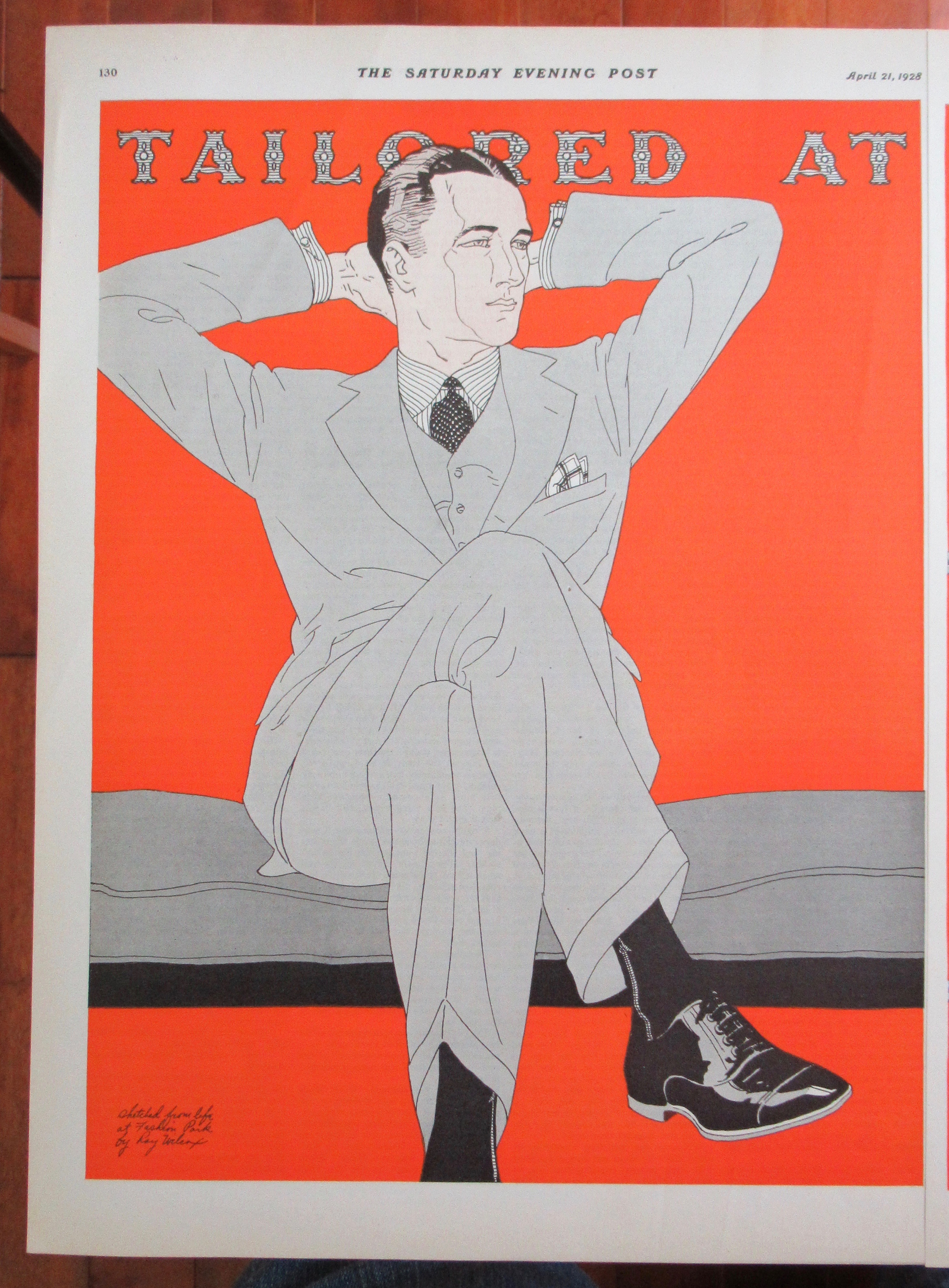 1928 Fashion Park with the Parkman Suit