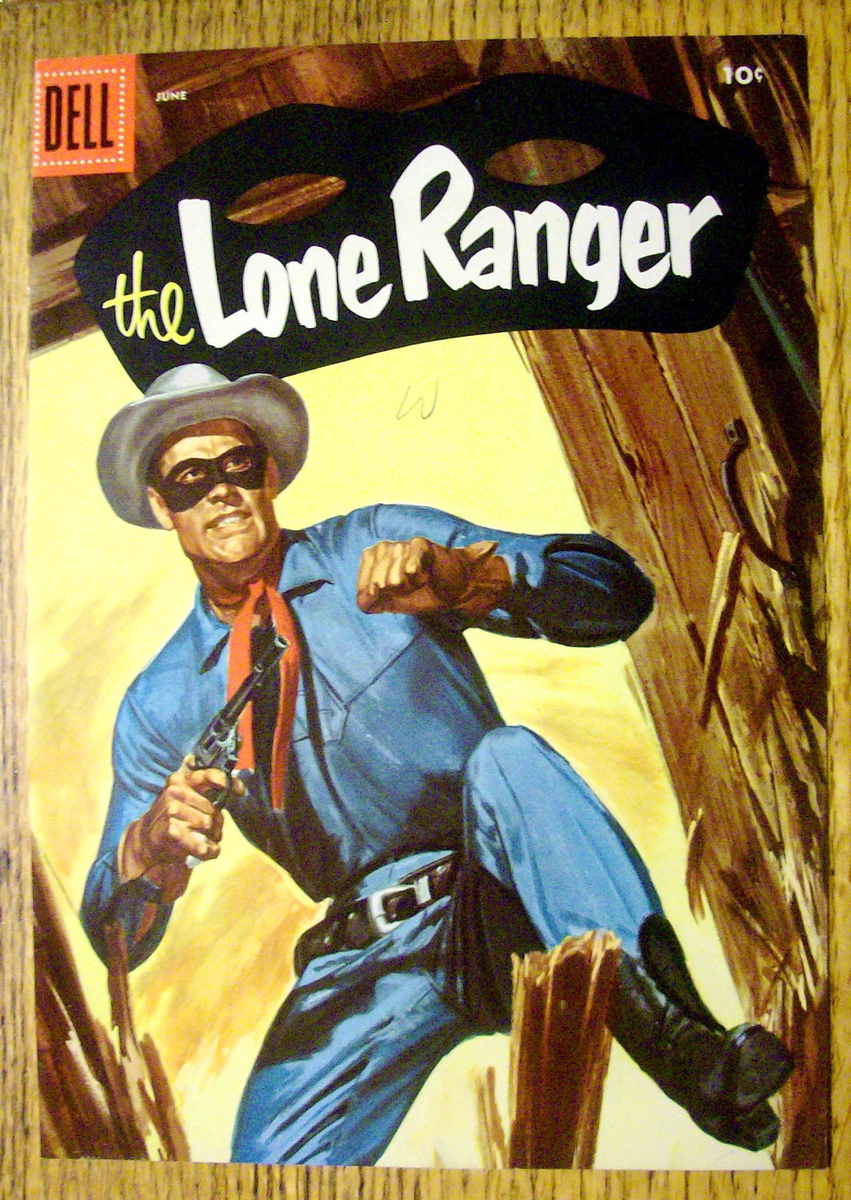 Lone Ranger Comic Cover-June 1956
