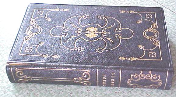 Robert Burns Poetical Works Leather 1839