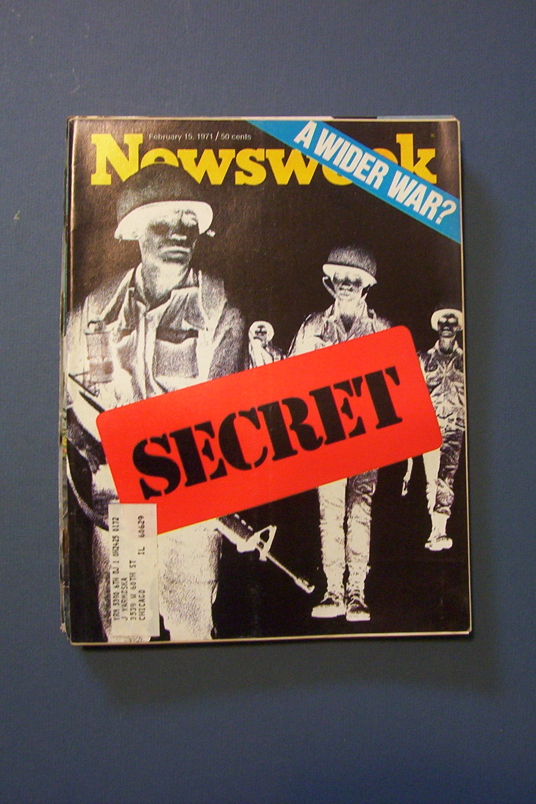Newsweek Magazine - February 15, 1971 - A Wider War?