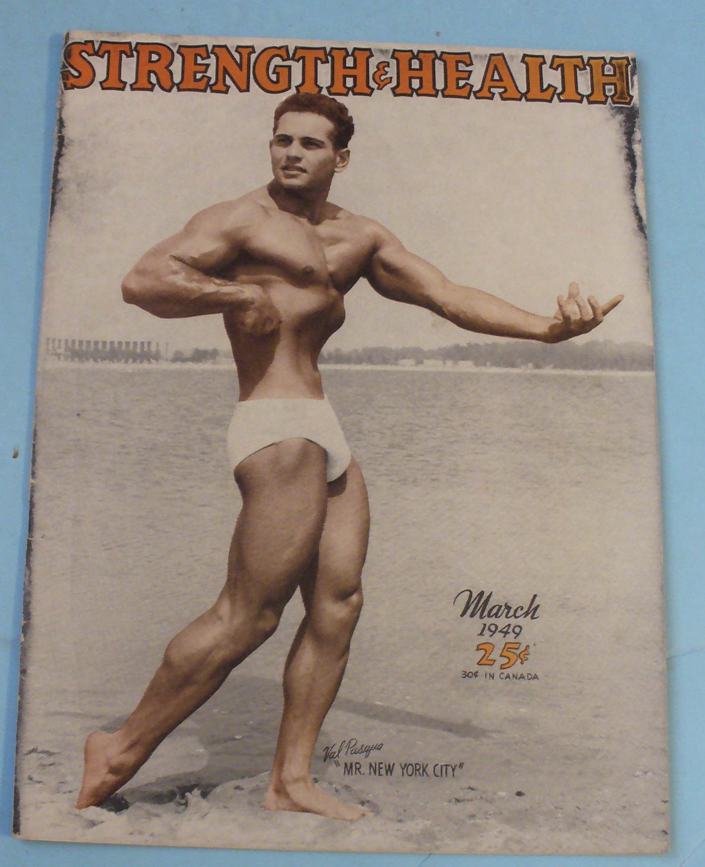 Strength & Health Magazine March 1949 Val Pasqua