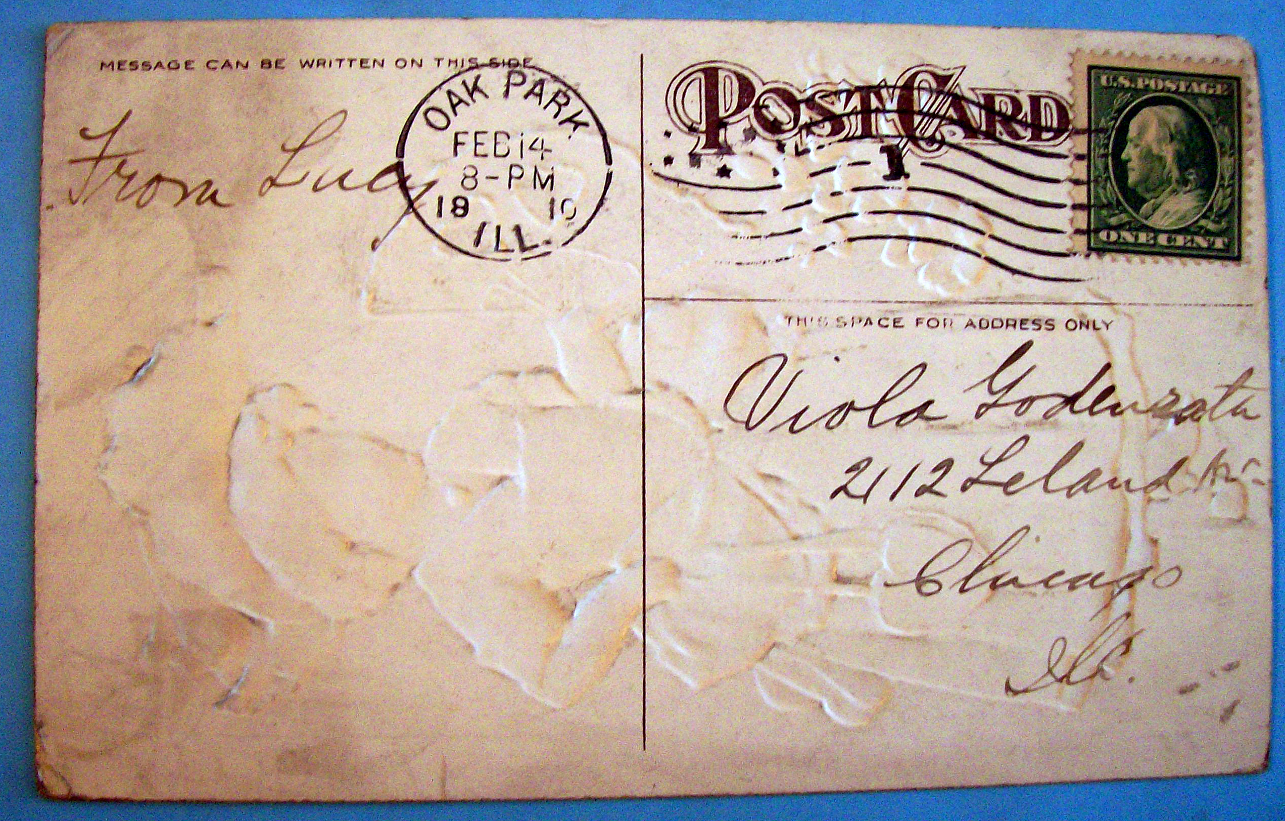 My Heart's Gift Postcard