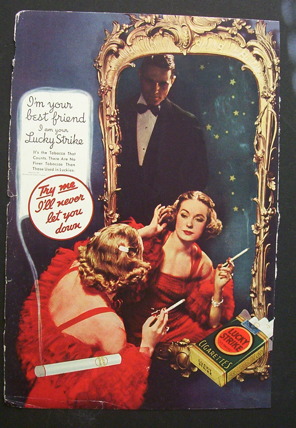 1935  Lucky  Strike  Cigarettes
