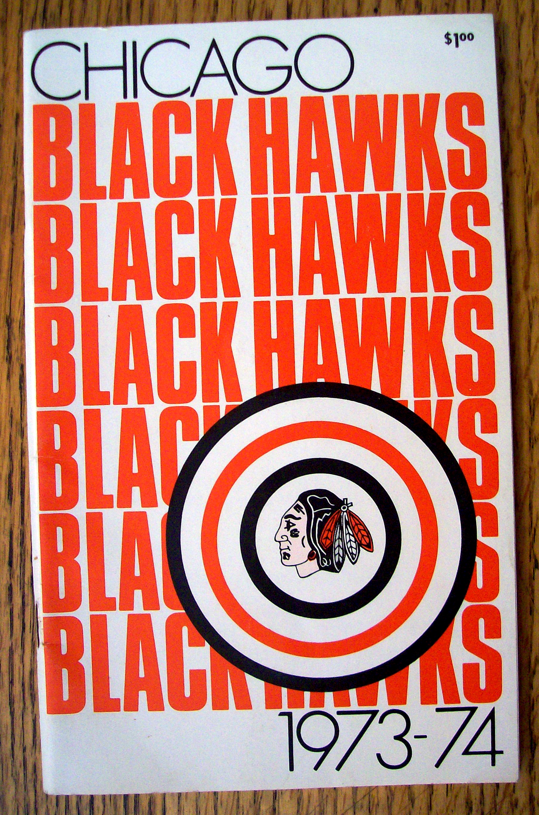 Chicago Blackhawks Yearbook 1973/1974