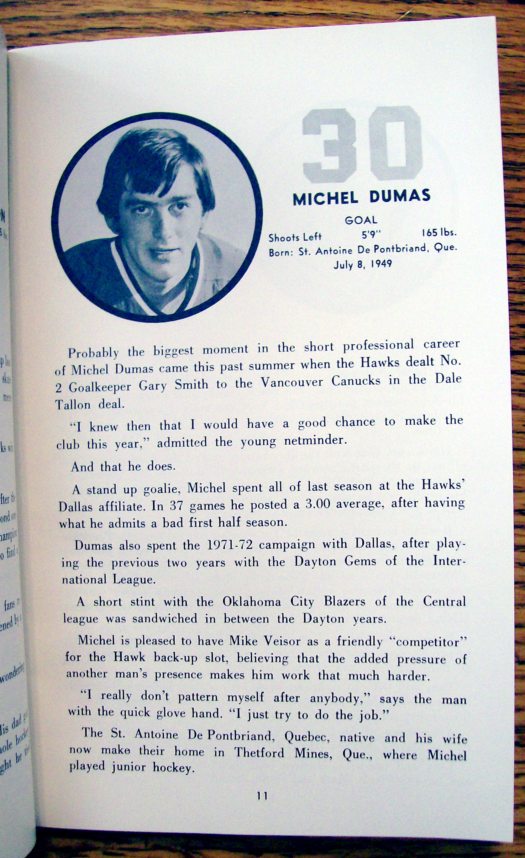 Chicago Blackhawks Yearbook 1973/1974