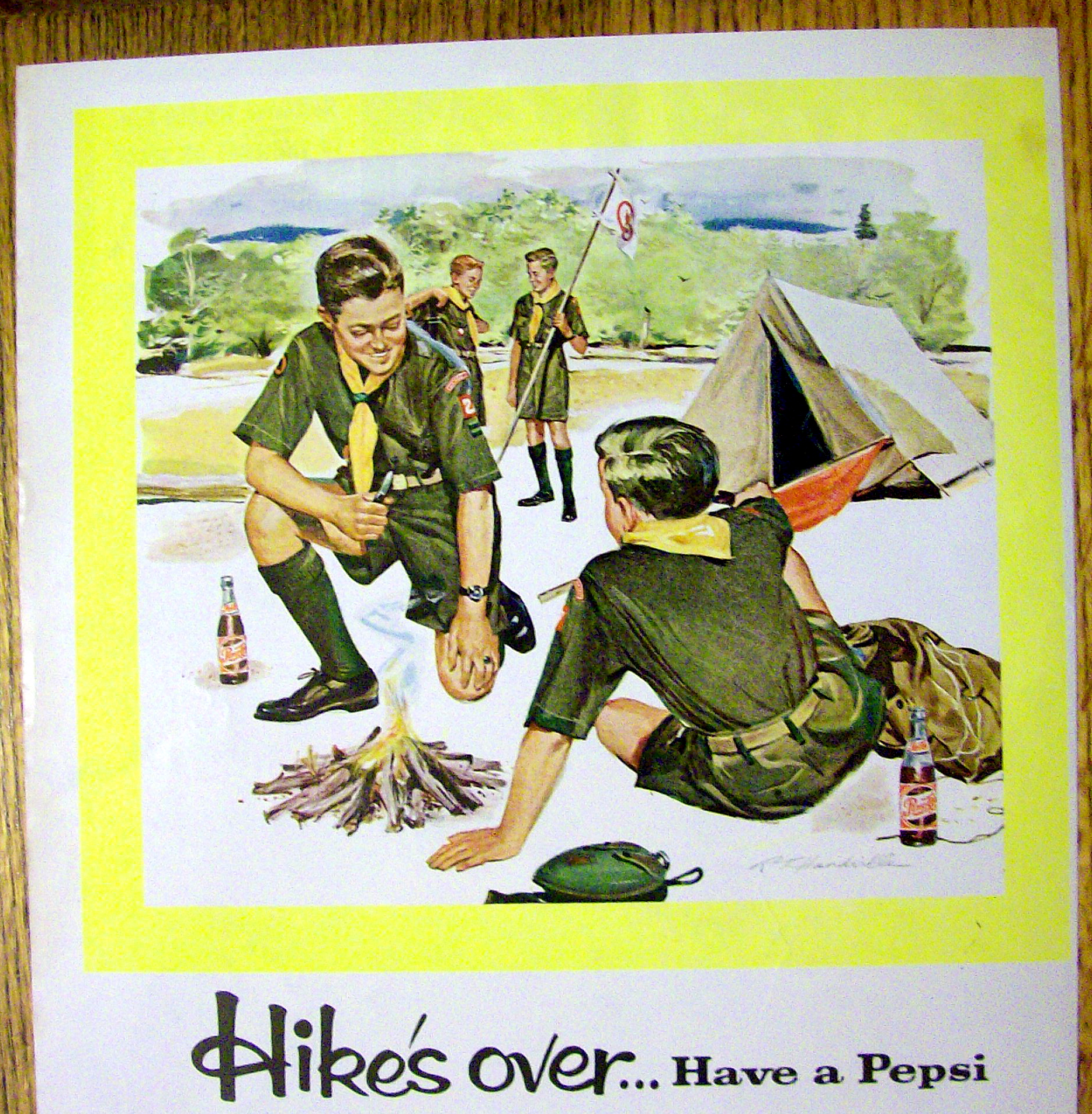 1959 Pepsi Cola (Pepsi) with Boy Scouts Talking