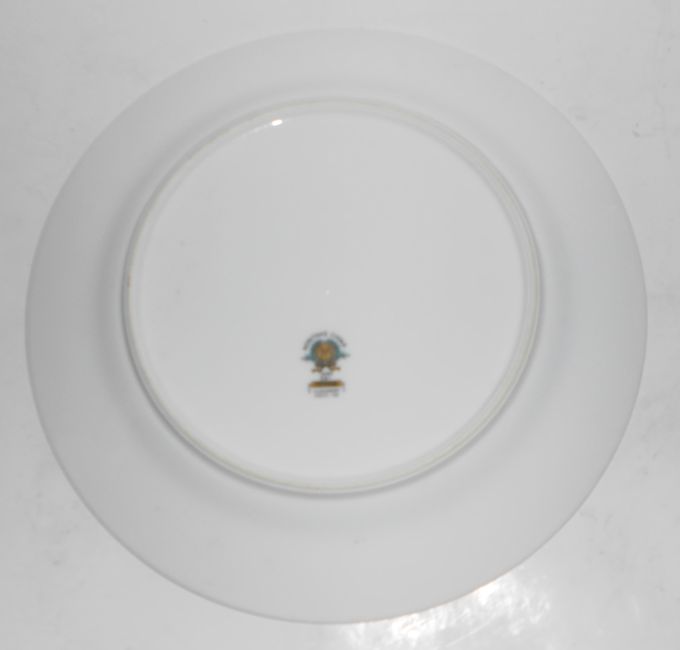 Noritake China Porcelain 581 Fernand Floral w/Gold Din