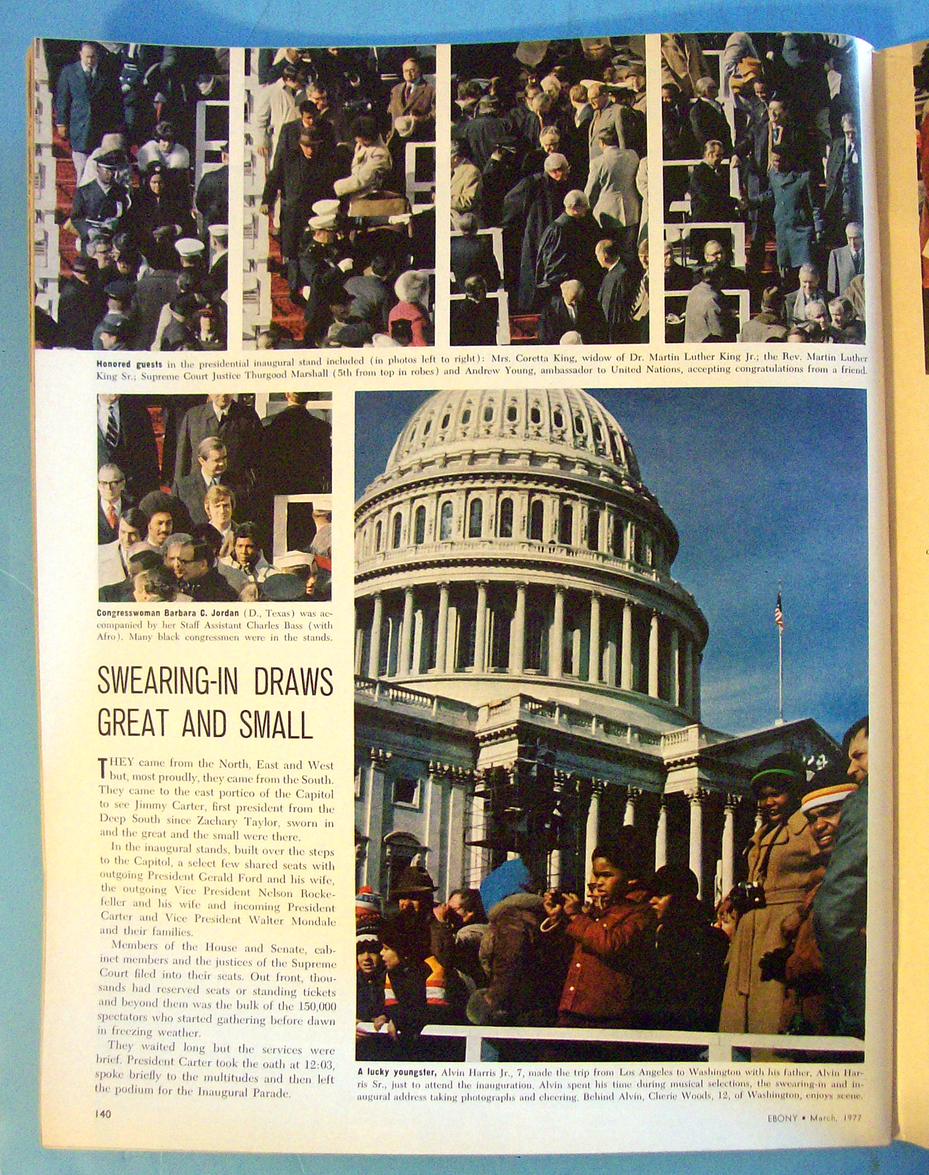 Ebony Magazine-March 1977-Blacks On The Carter Team