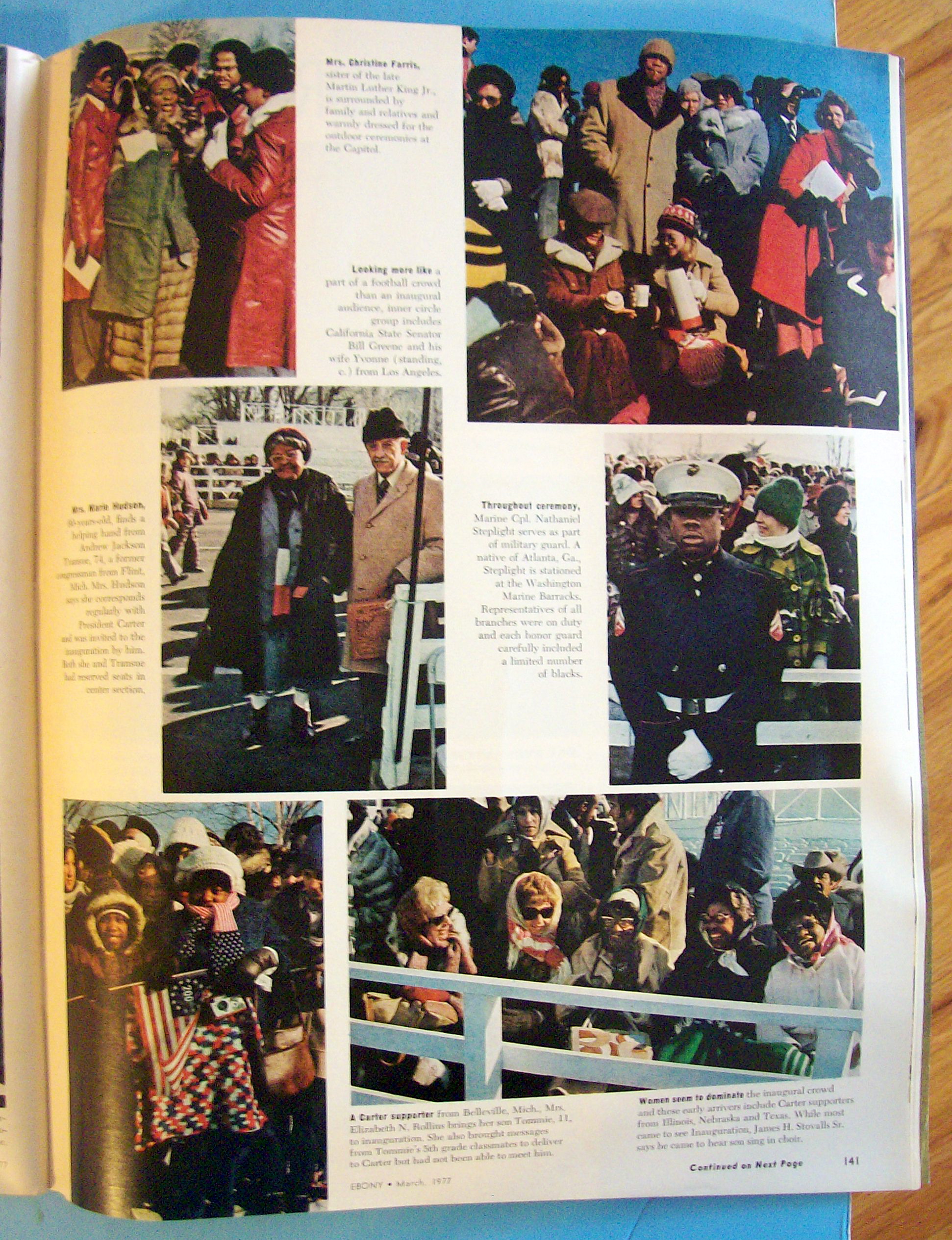 Ebony Magazine-March 1977-Blacks On The Carter Team