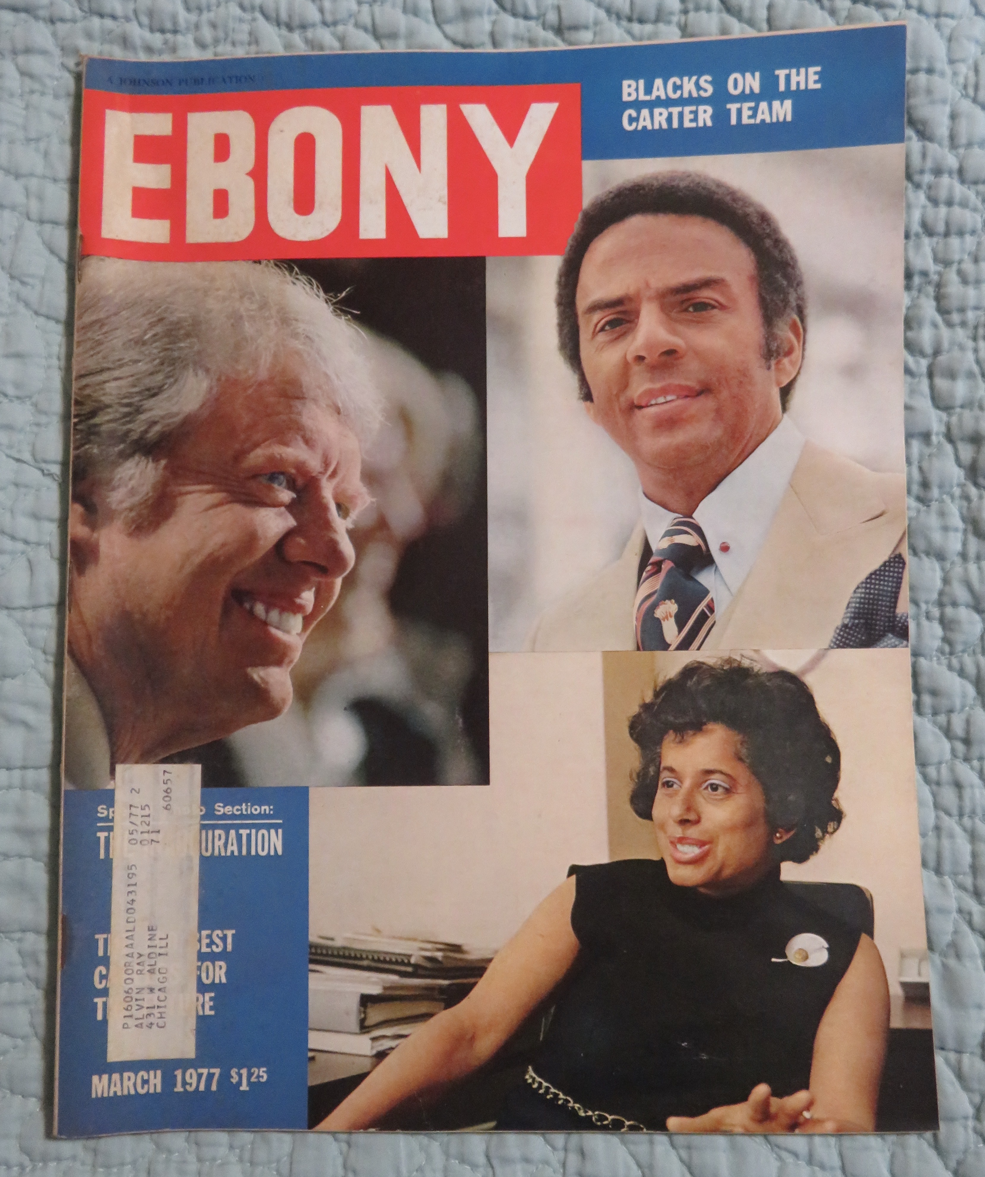 Ebony Magazine-March 1977-Blacks On The Carter Team