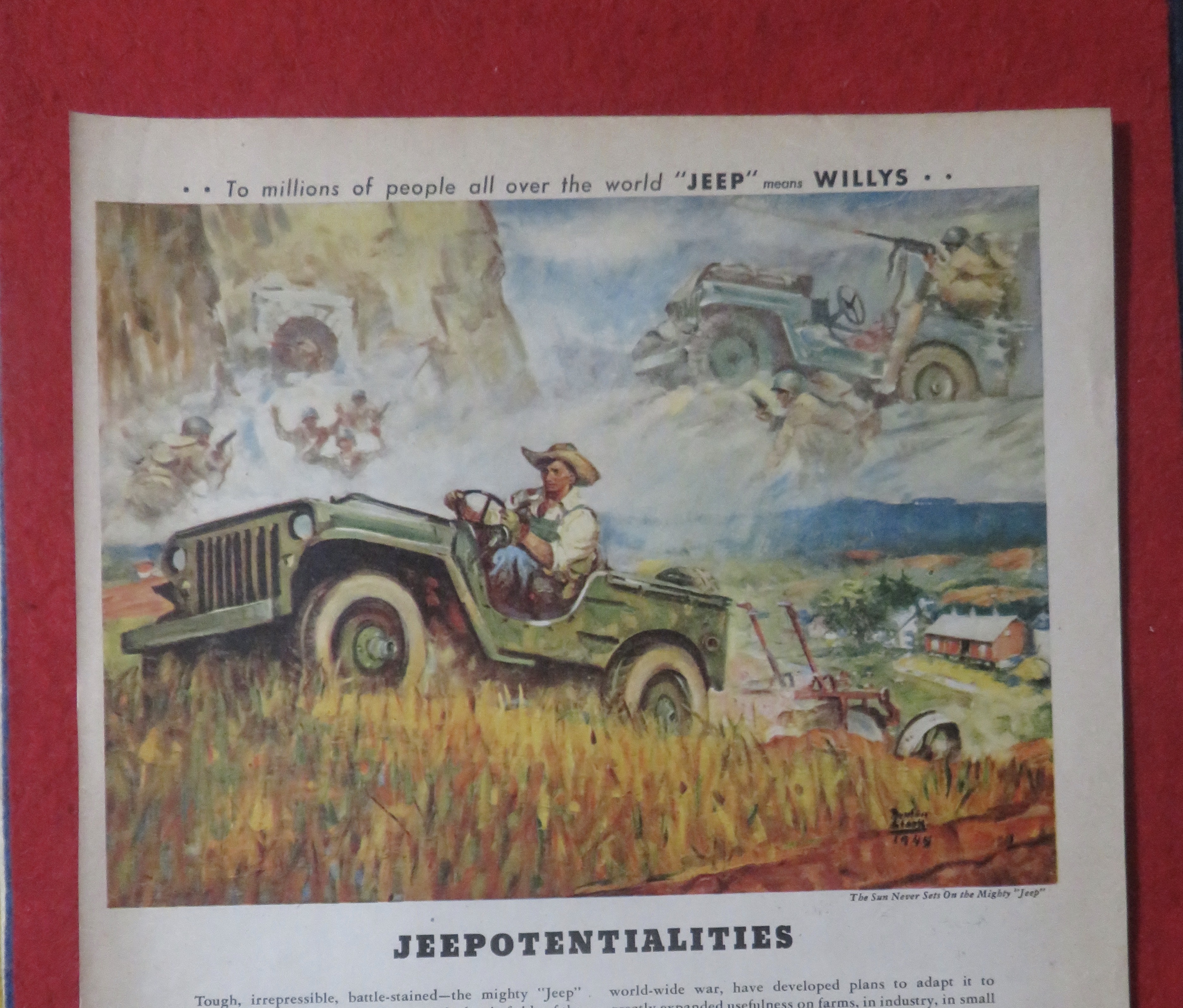 1948 Willys Jeep with Jeepotentialities
