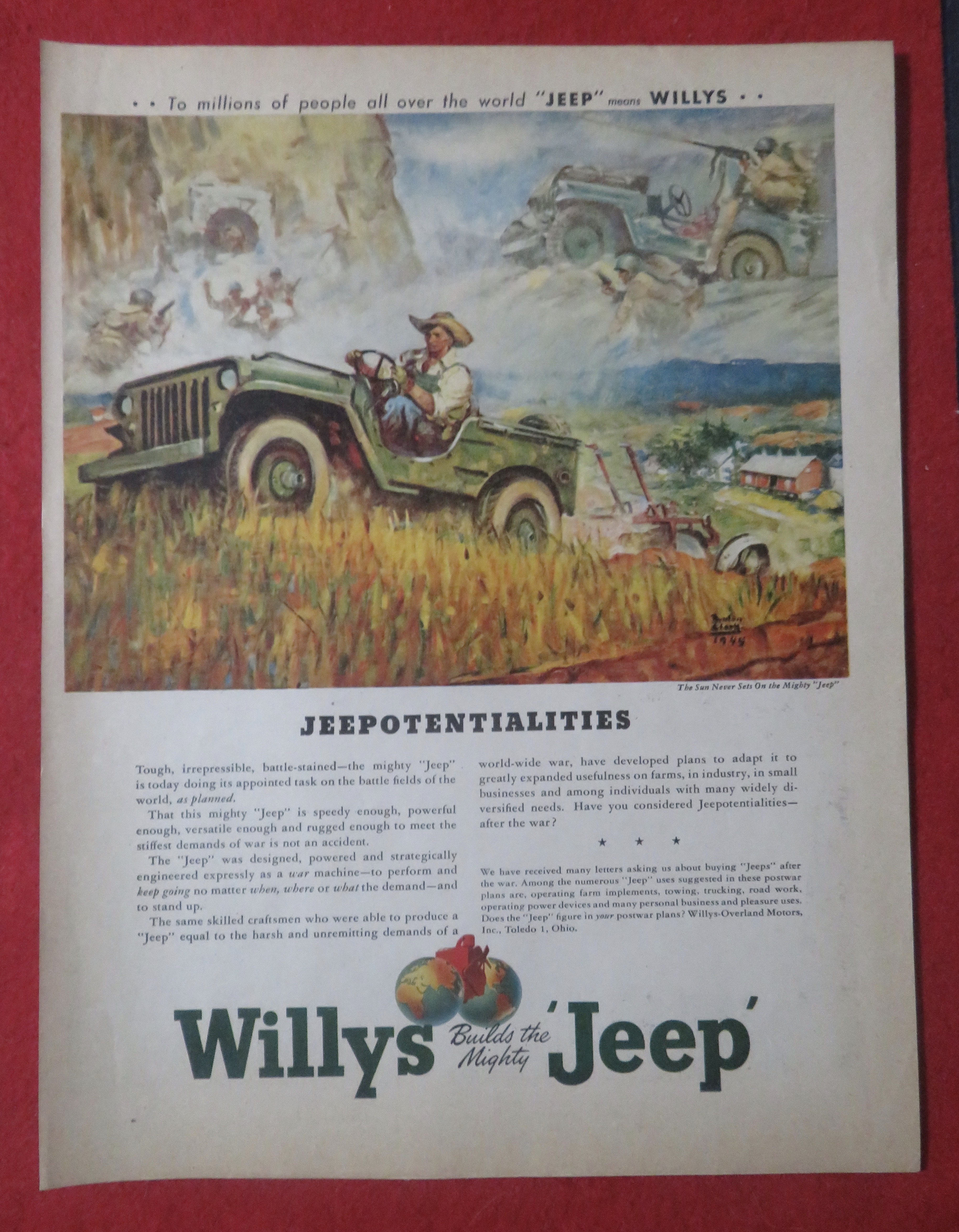 1948 Willys Jeep with Jeepotentialities