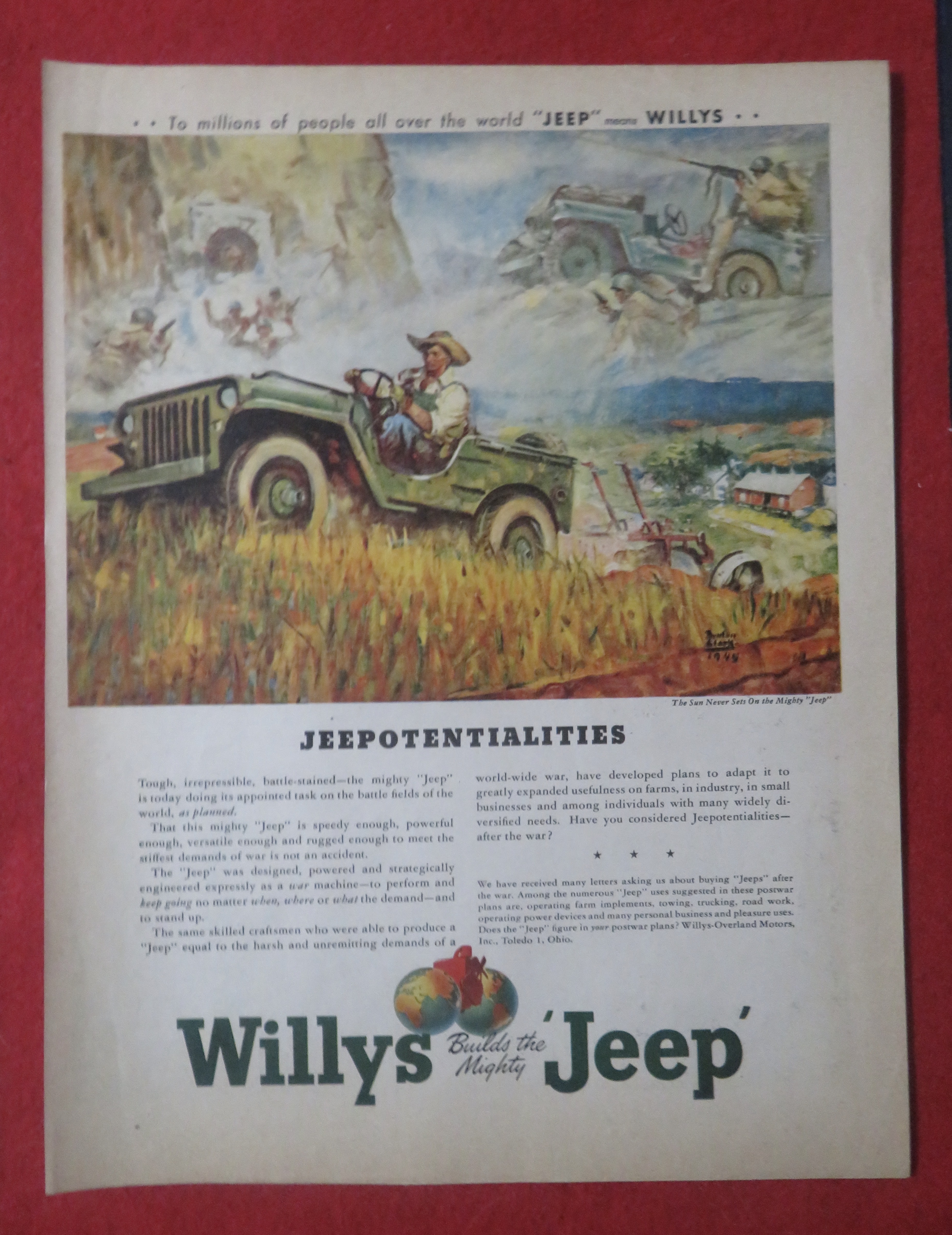 1948 Willys Jeep with Jeepotentialities