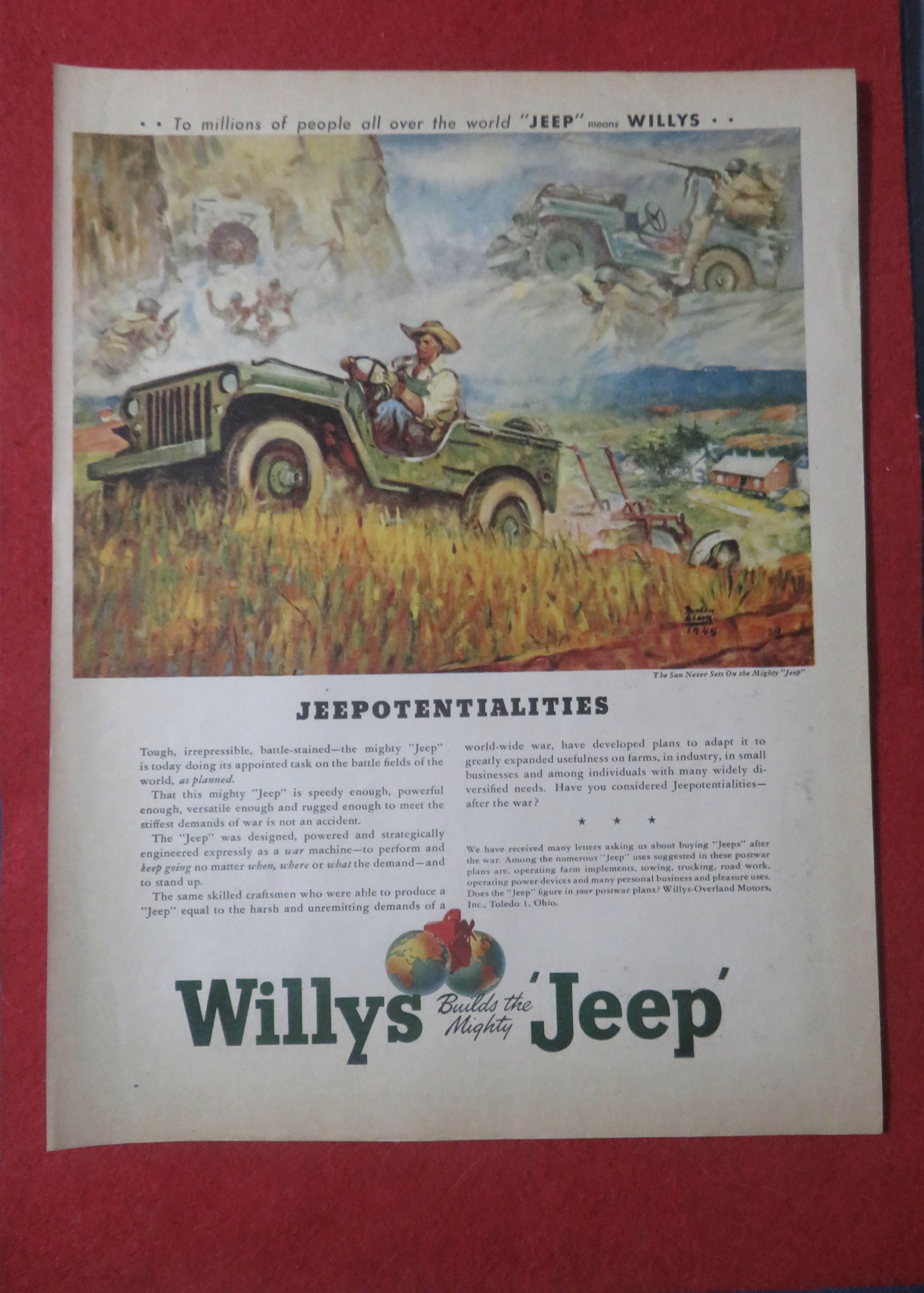 1948 Willys Jeep with Jeepotentialities