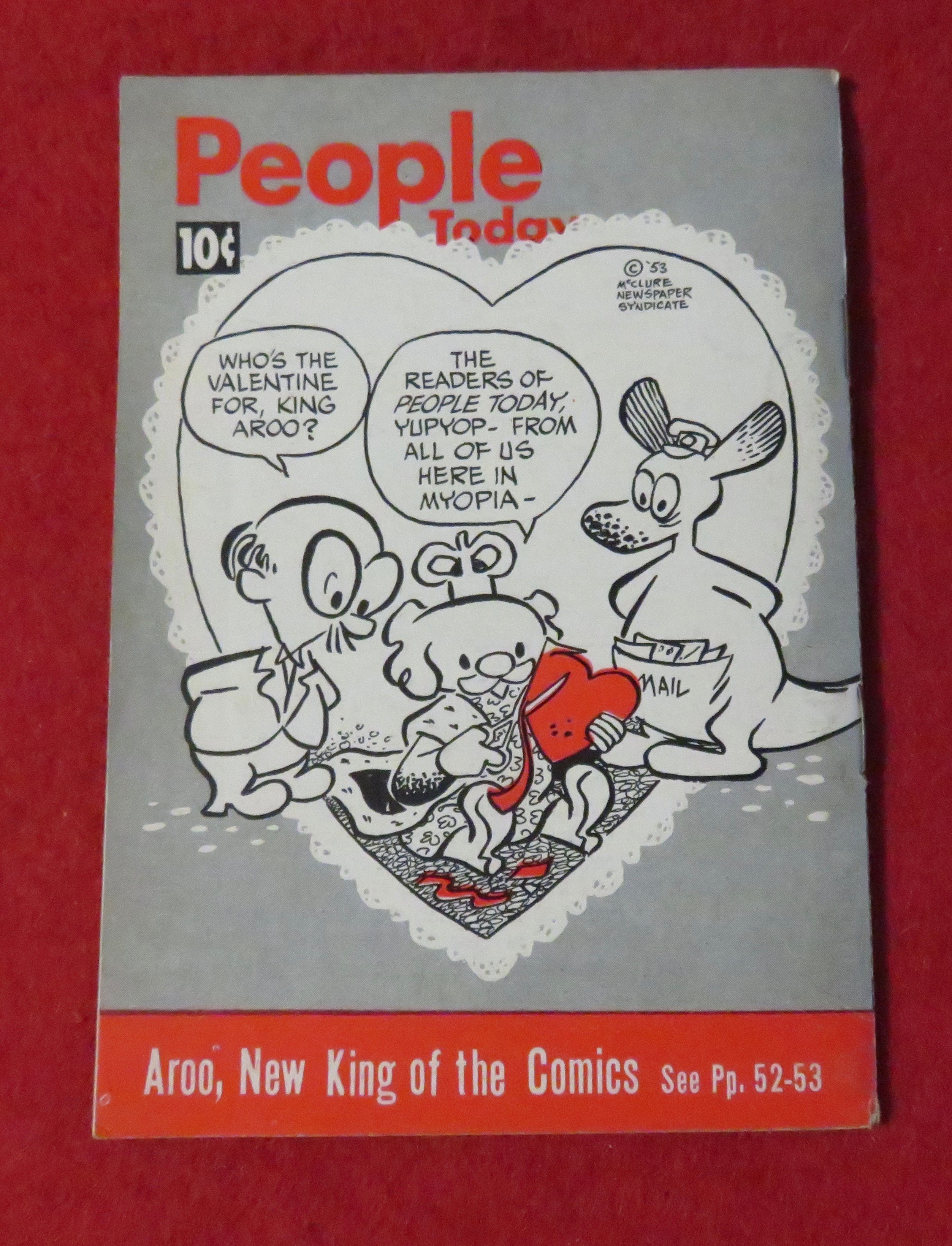 People Today Magazine February 25, 1953 Doris Day