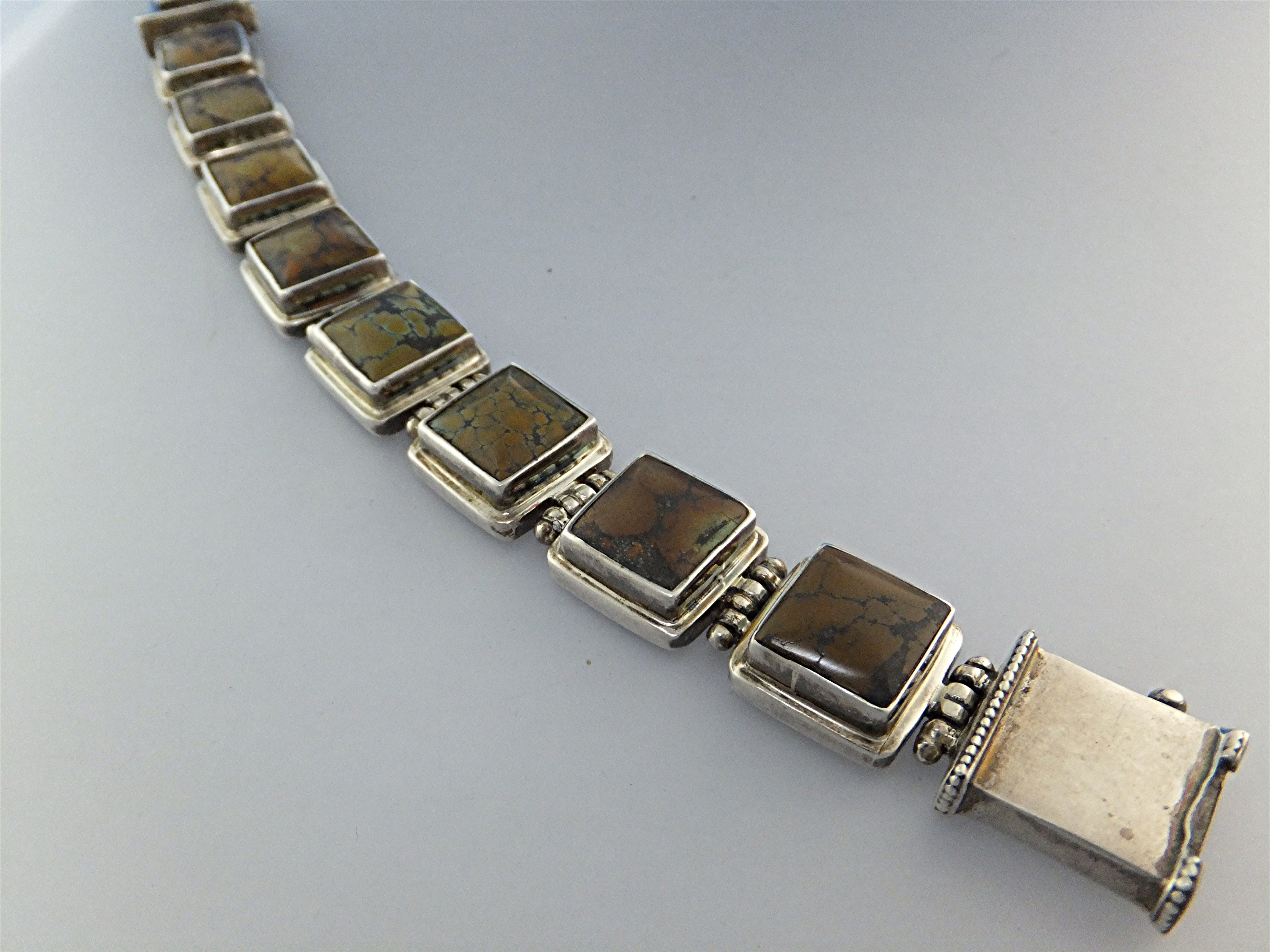 Bracelet Sterling Silver Jasper