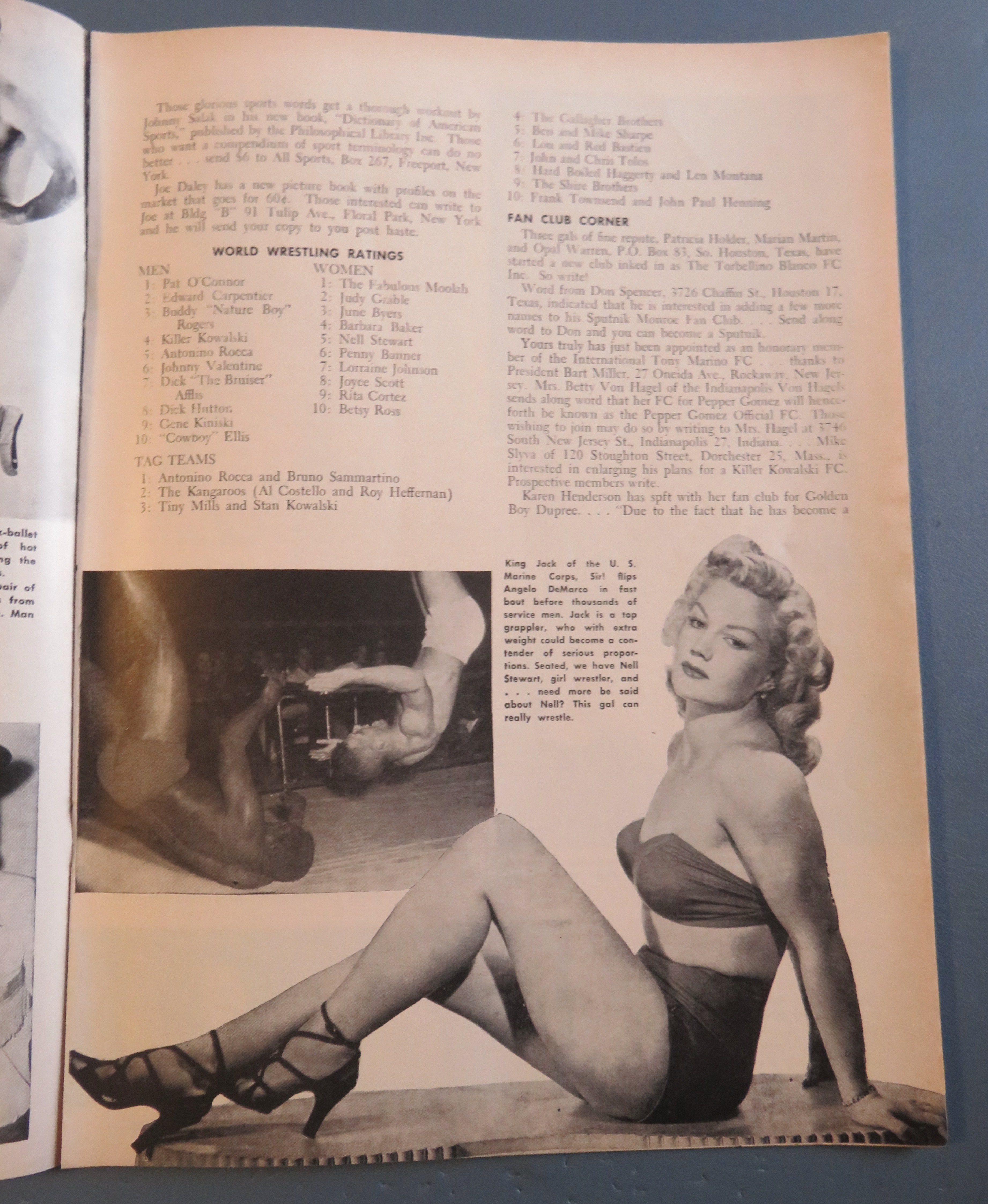 The Ring Magazine March 1961 Case Of George Chip