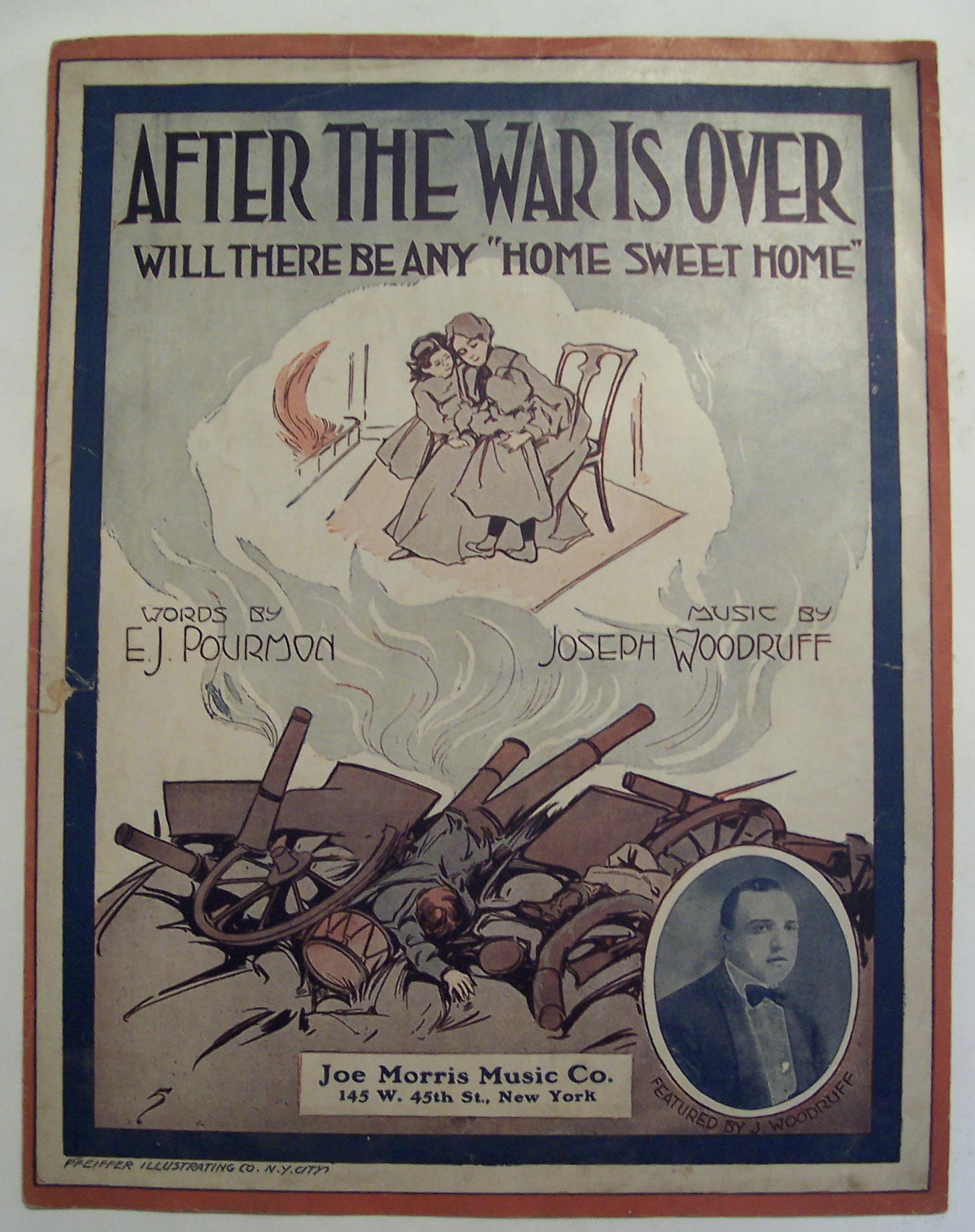 Sheet Music of 1917 After The War Is Over