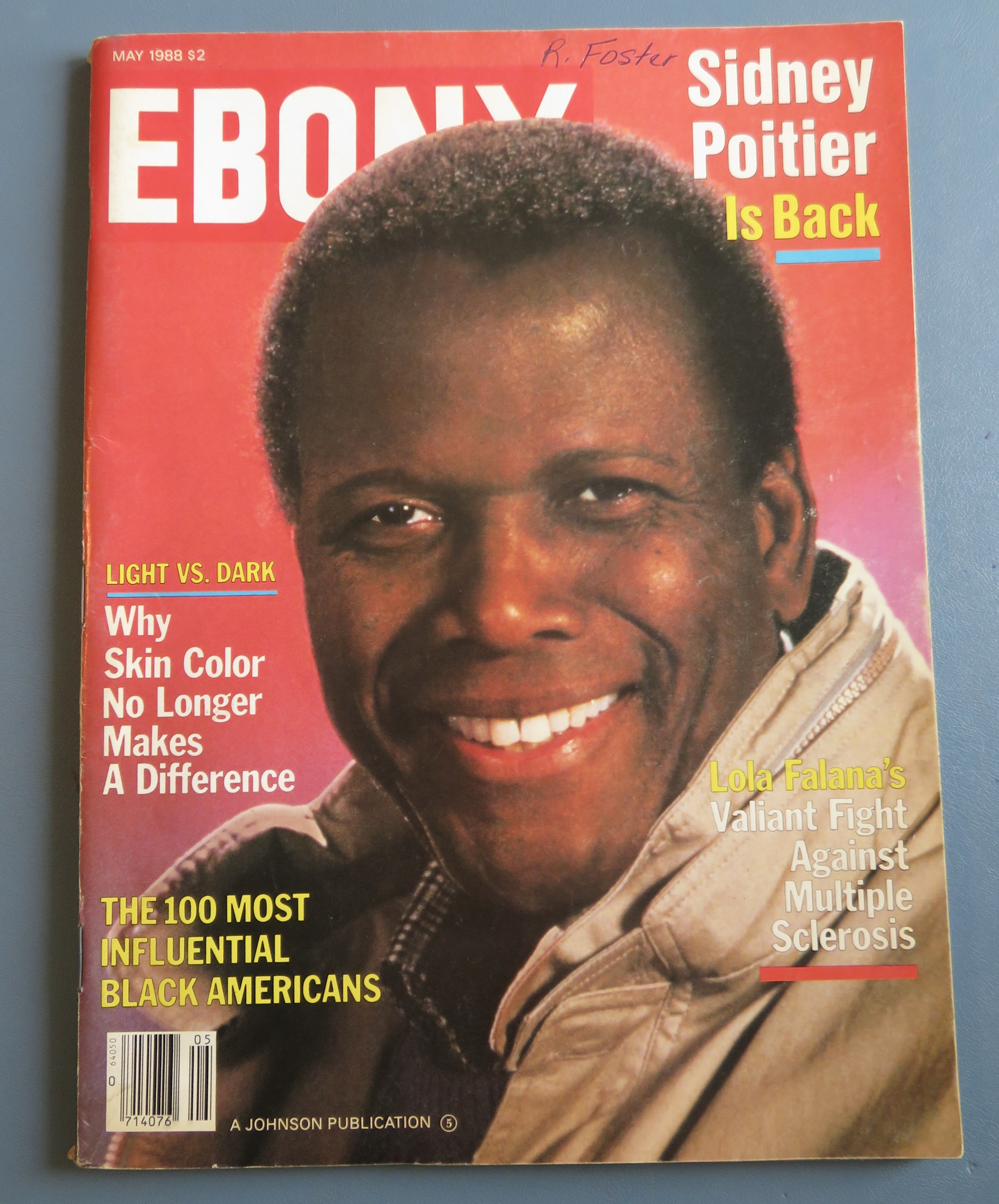 Ebony Magazine May 1988 Sidney Poitier Is Back