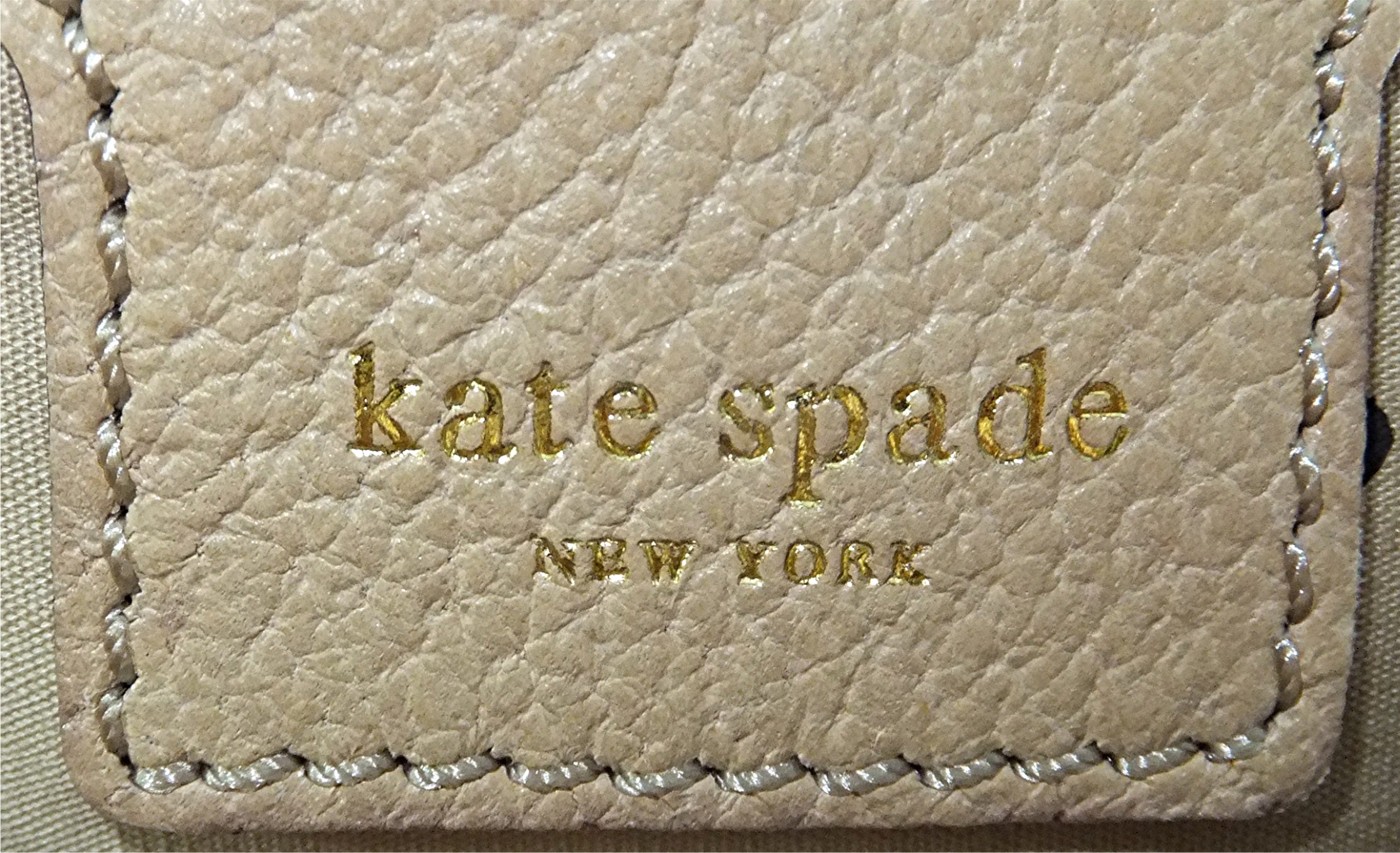 Bag Kate Spade Parker  Cream Leather USA