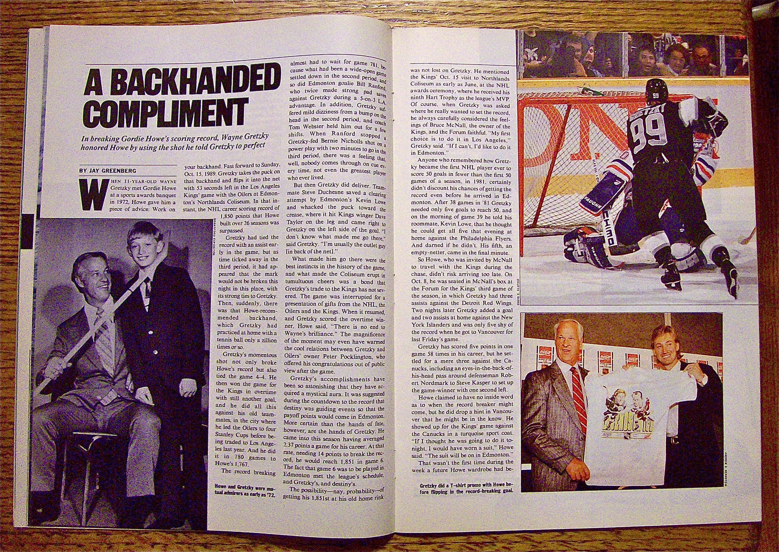 Sports Illustrated Magazine October 23, 1989 Herschel