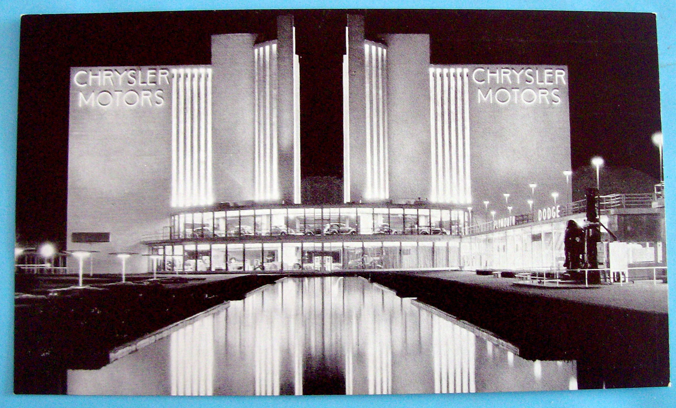 1933 Century of Progress Chrysler Motors Postcard