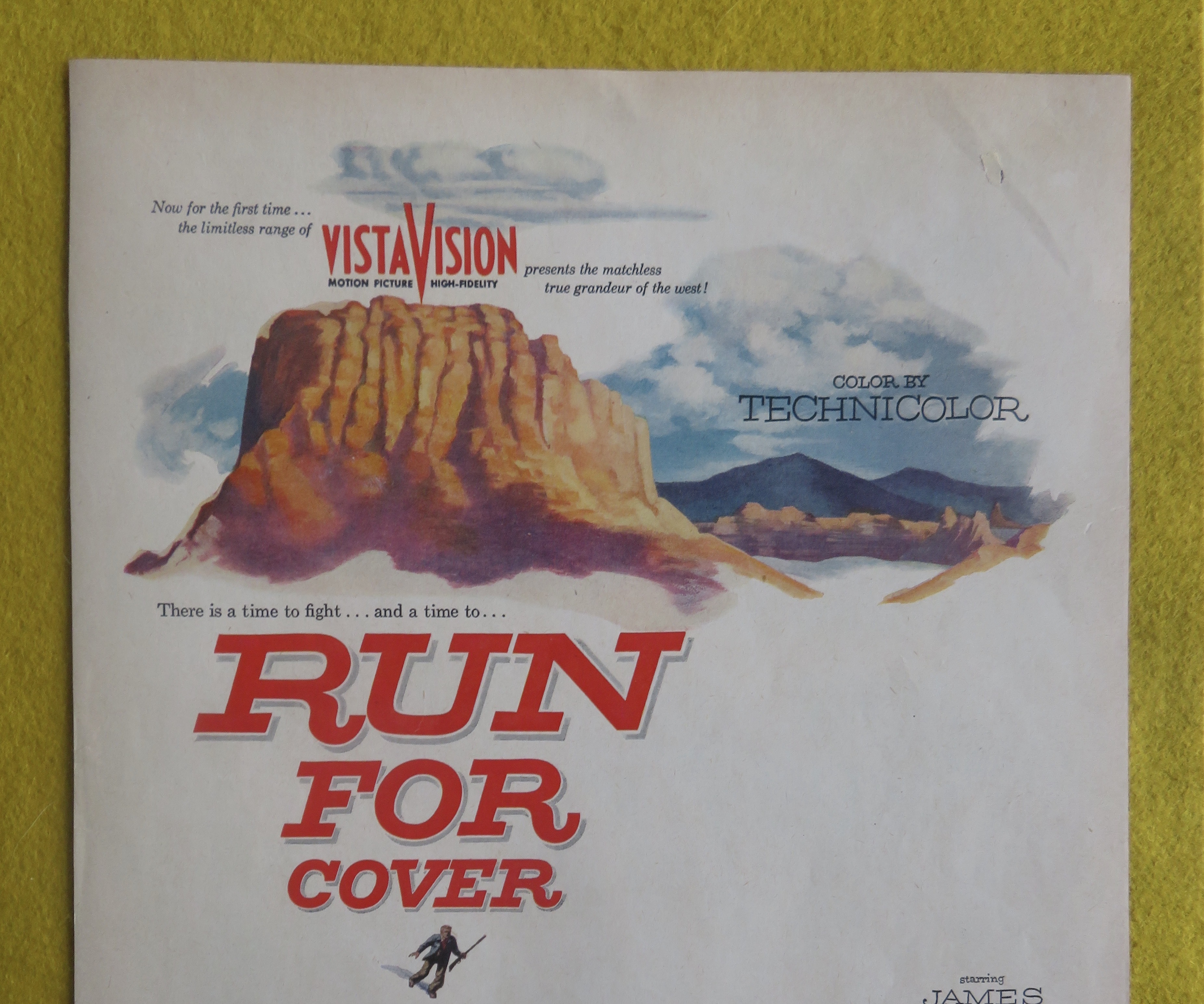 1955 Run For Cover with J Cagney, V Lindfors & J Derek