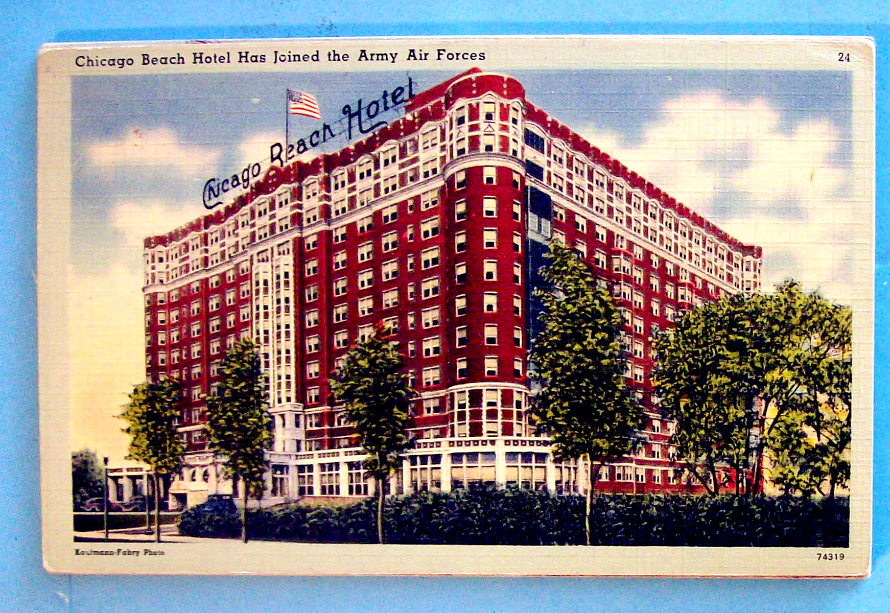 Chicago Beach Hotel Postcard (Chicago Hotel)