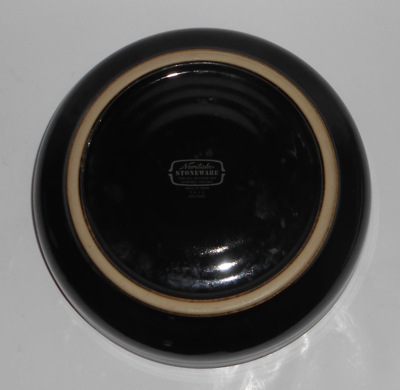 Noritake China Stoneware 8602 VOLCANO Vegetable Bowl #1