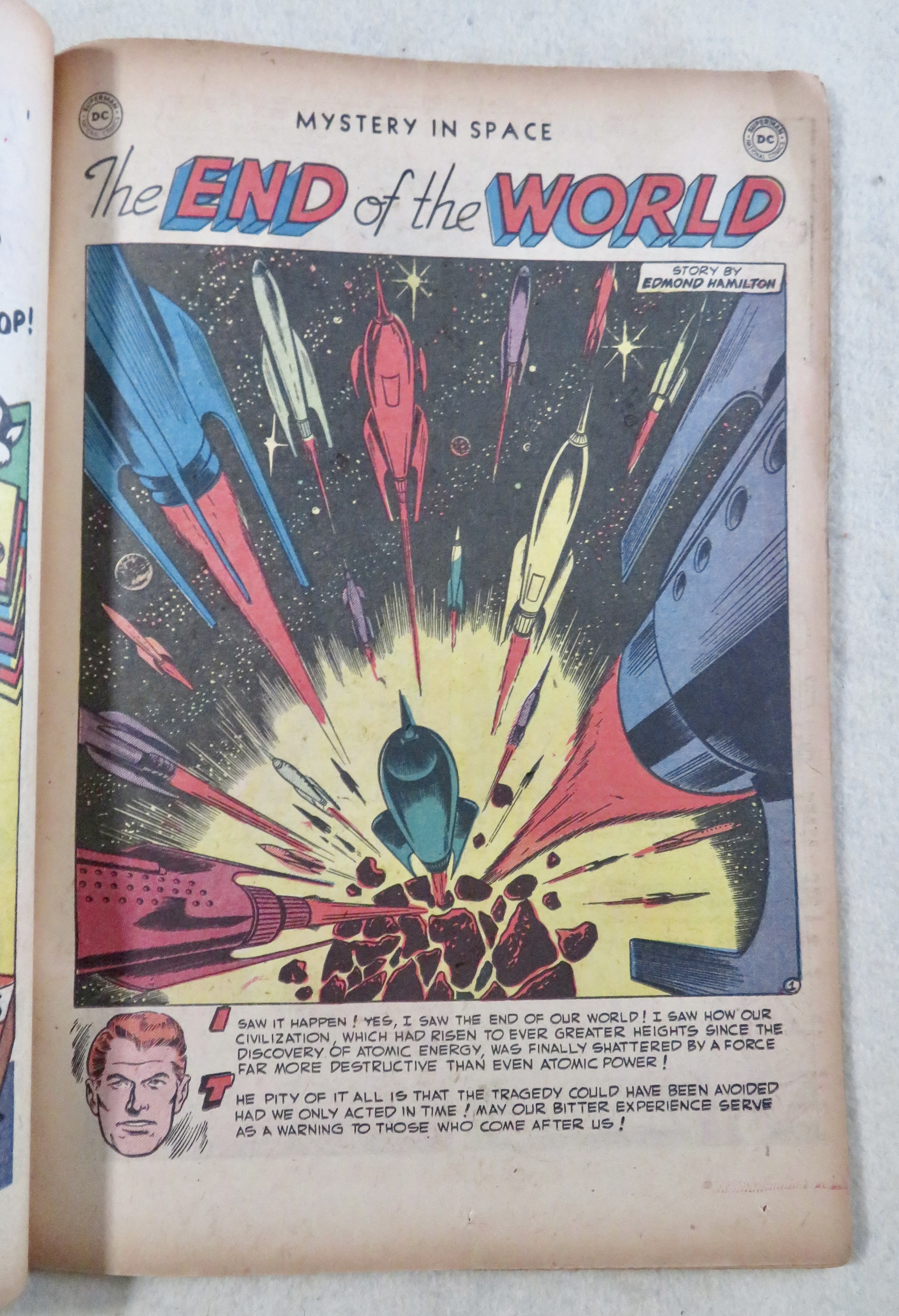 Mystery In Space Comic October/November 1951