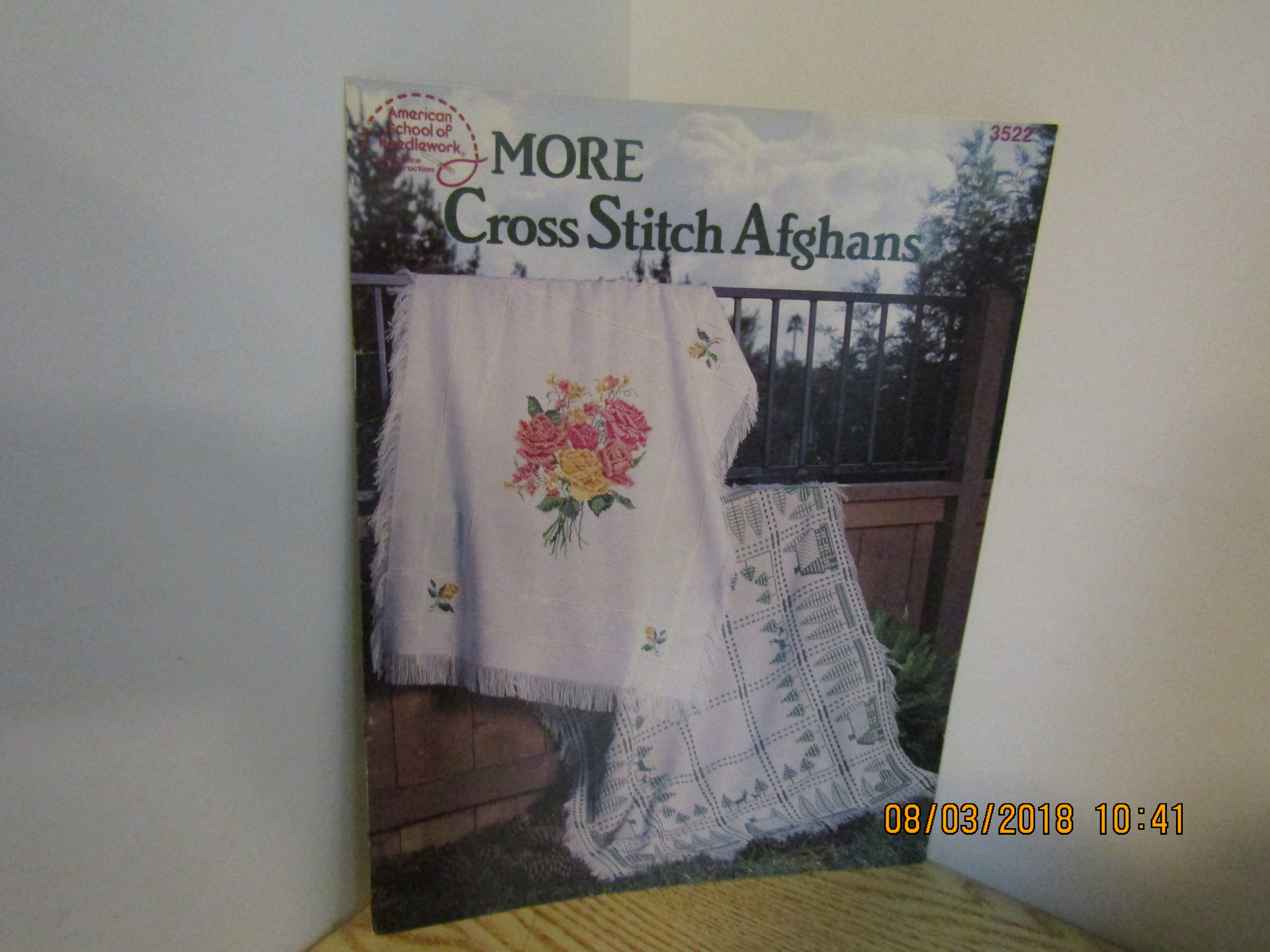 ASN More Cross Stitch Afghans  #3522